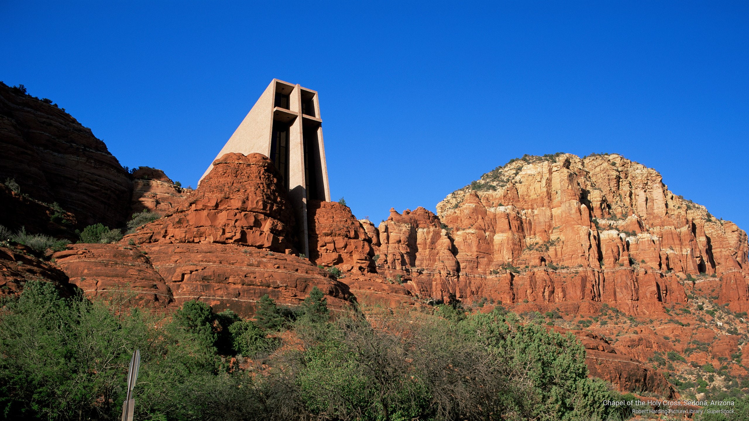 2K, Architecture, arizona, chapel, cross, sedona, holy, HD Wallpaper