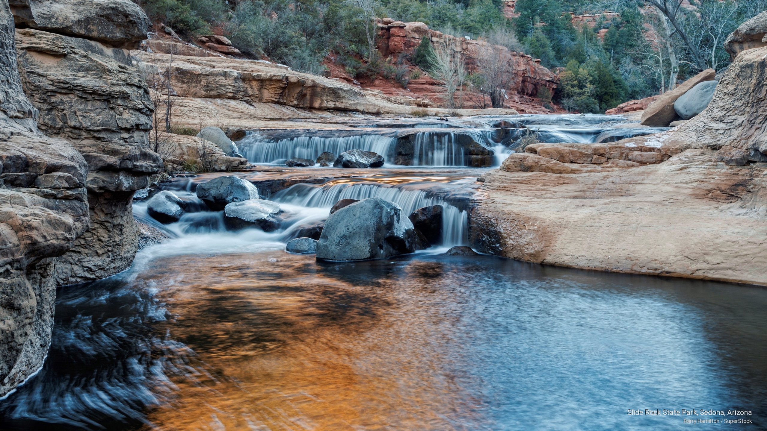 2K, sedona, rock, Nature, state, park, arizona, slide, HD Wallpaper