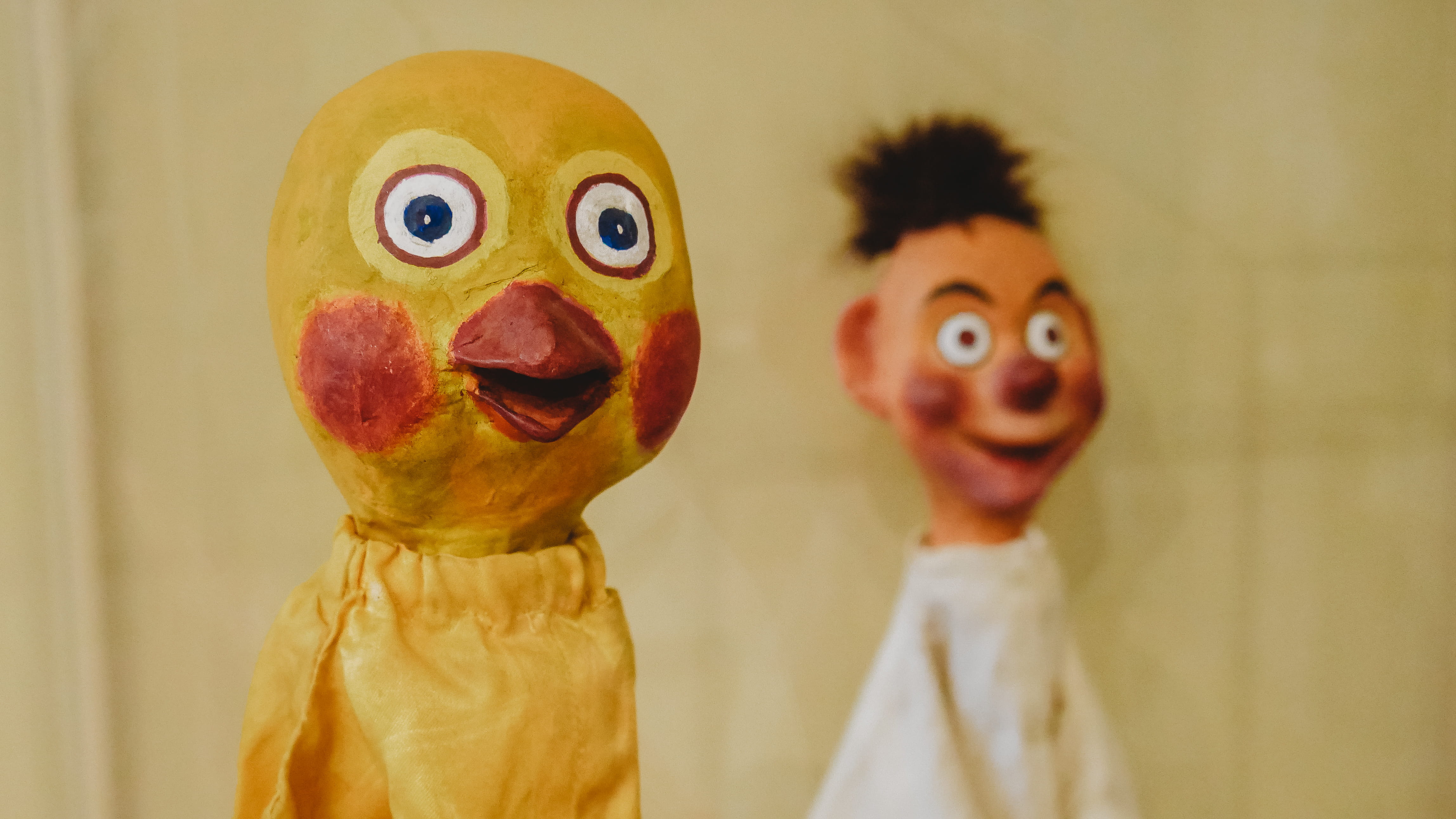 portrait, close-up, childhood, sweets, art and craft, food, creativity, looking at camera, mask, figurine, apparel, puppet, bird, confectionery, costume, HD Wallpaper