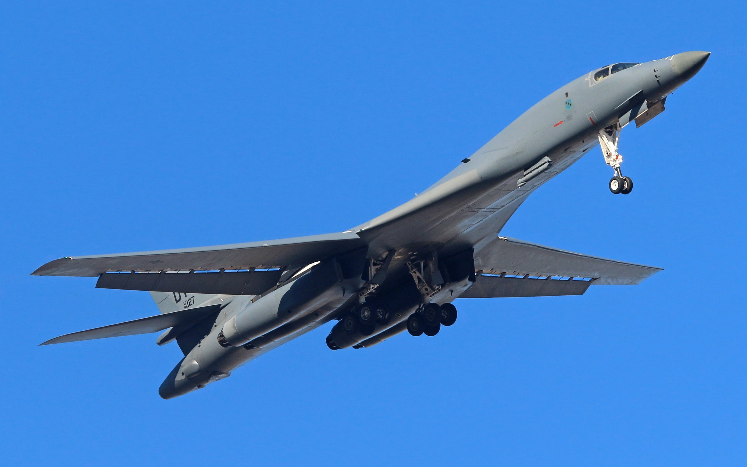 US Air Force, 2K, Supersonic, Heavy bomber, Rockwell B-1 Lancer, HD Wallpaper