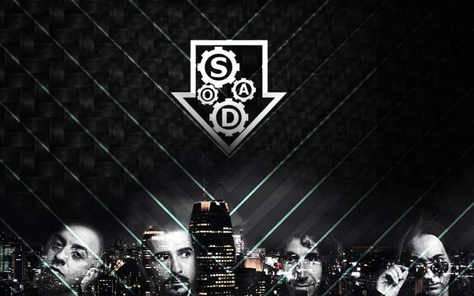 system of a down, 1080P, system, soad, heavy, metal, progressive, alternative, HD Wallpaper