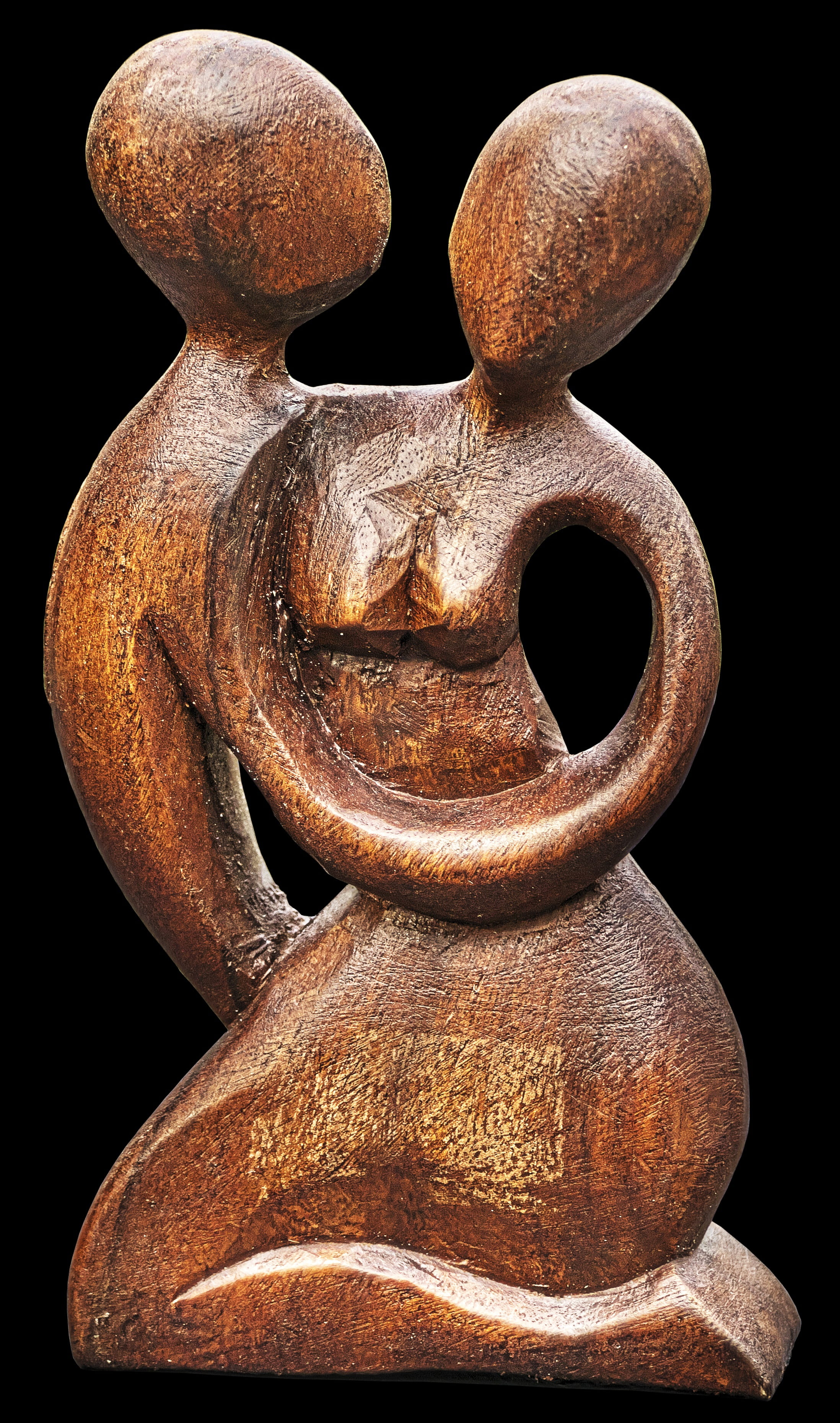 brown, human representation, single object, representation, carved, romance, art and craft, affection, statue, happy, dust catcher, art, creativity, still life, Phone HD Wallpaper