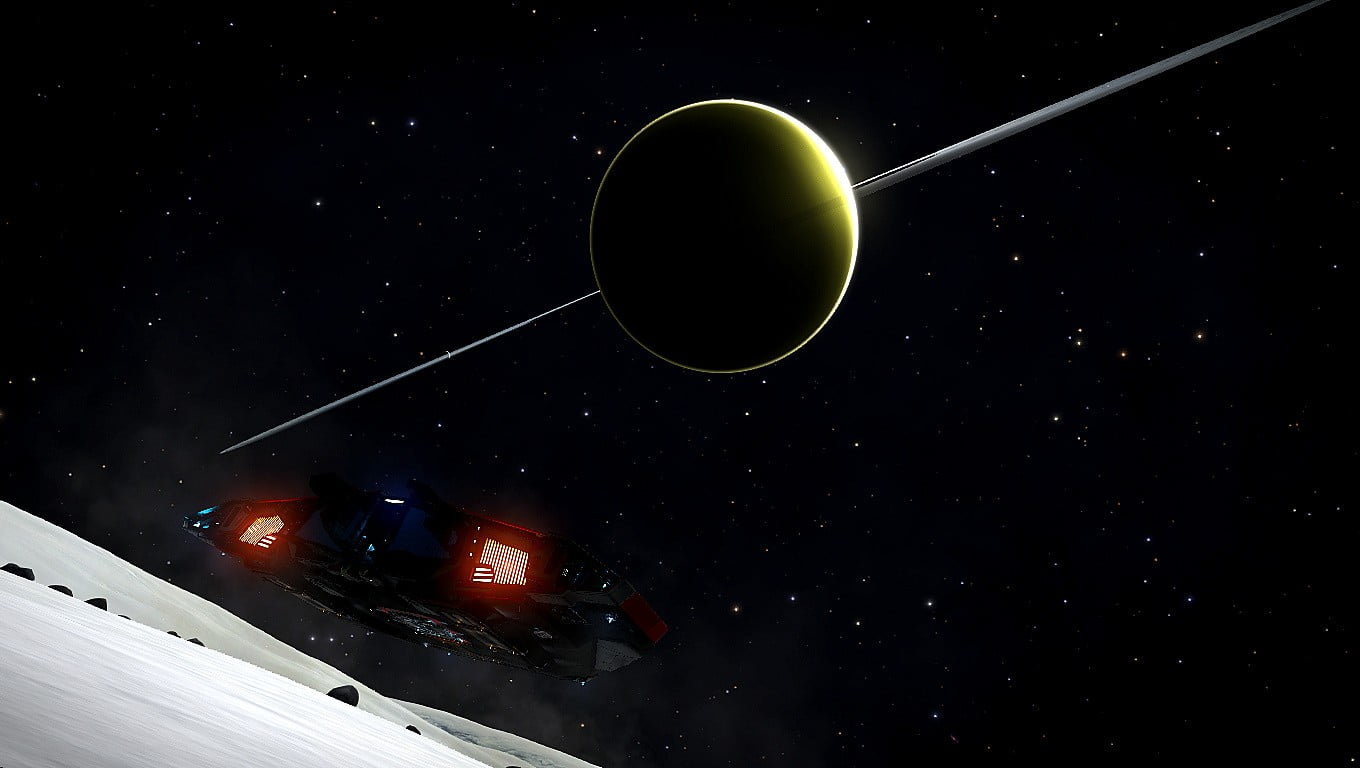 car, mid-air, 720P, astronomy, illuminated, land vehicle, star - space, Elite: Dangerous, low angle view, outdoors, night, beauty in nature, transportation, HD Wallpaper
