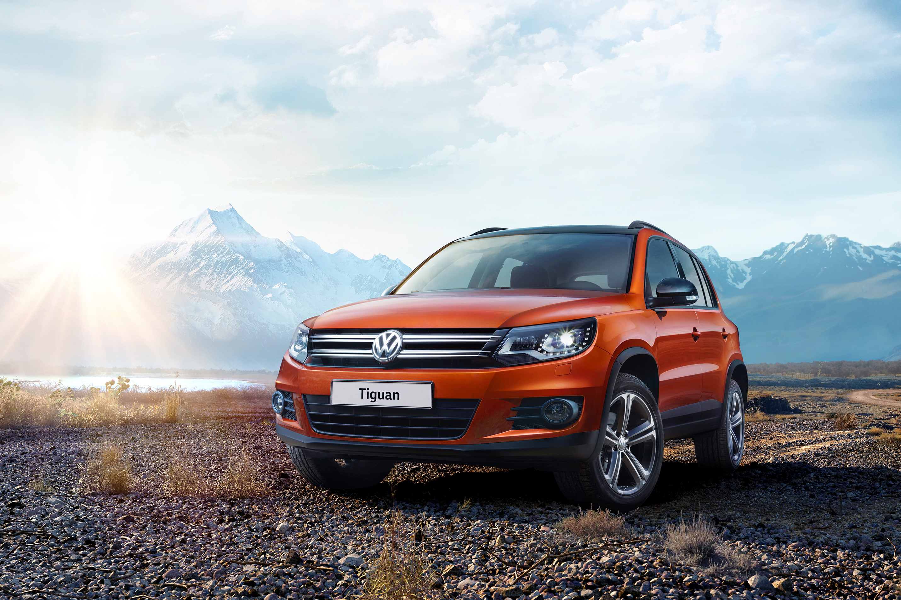 Volkswagen, Compact SUV, 2K, Volkswagen Tiguan, HD Wallpaper