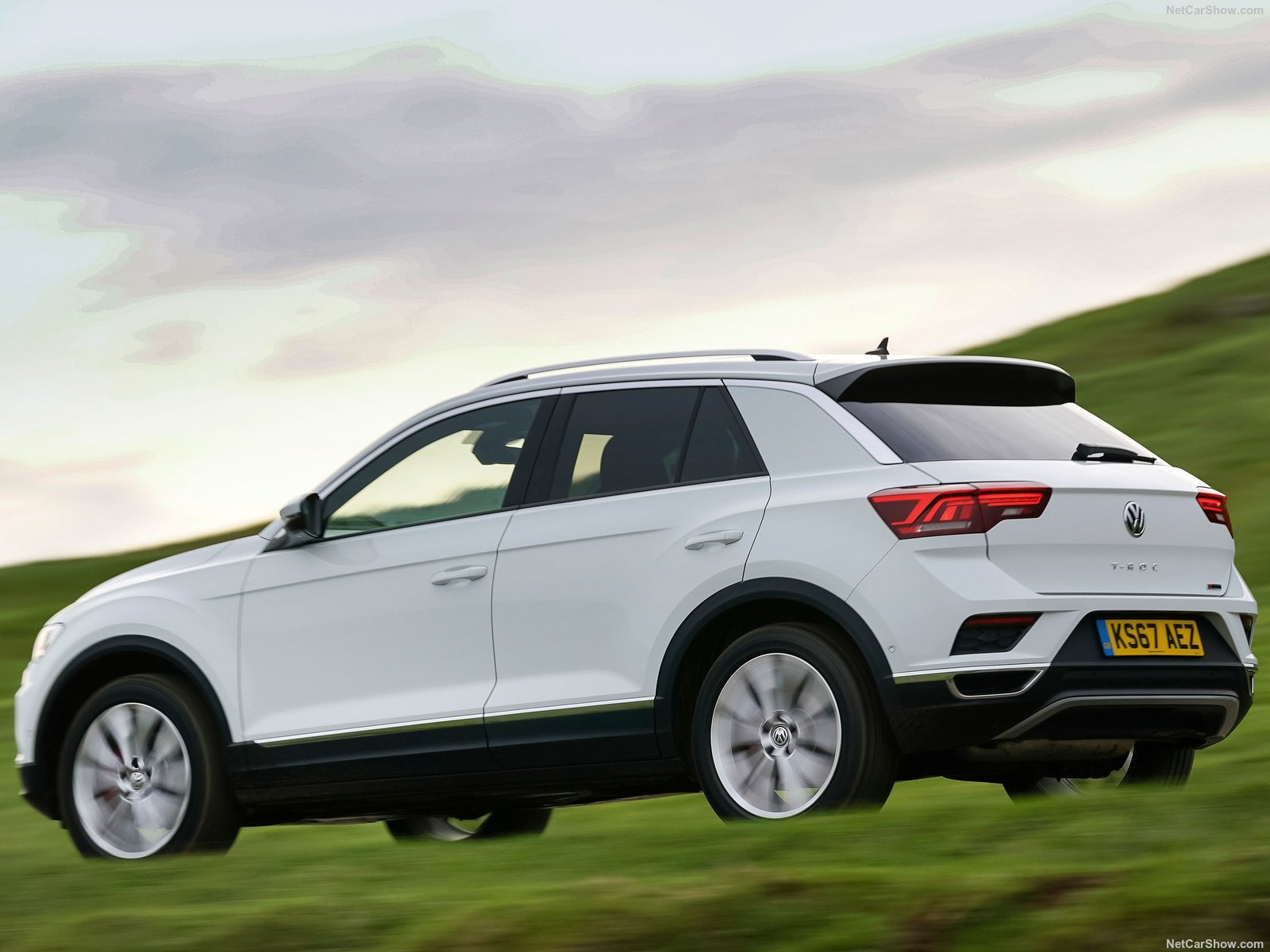 volkswagen, 720P, (2018), t-roc, [uk], HD Wallpaper