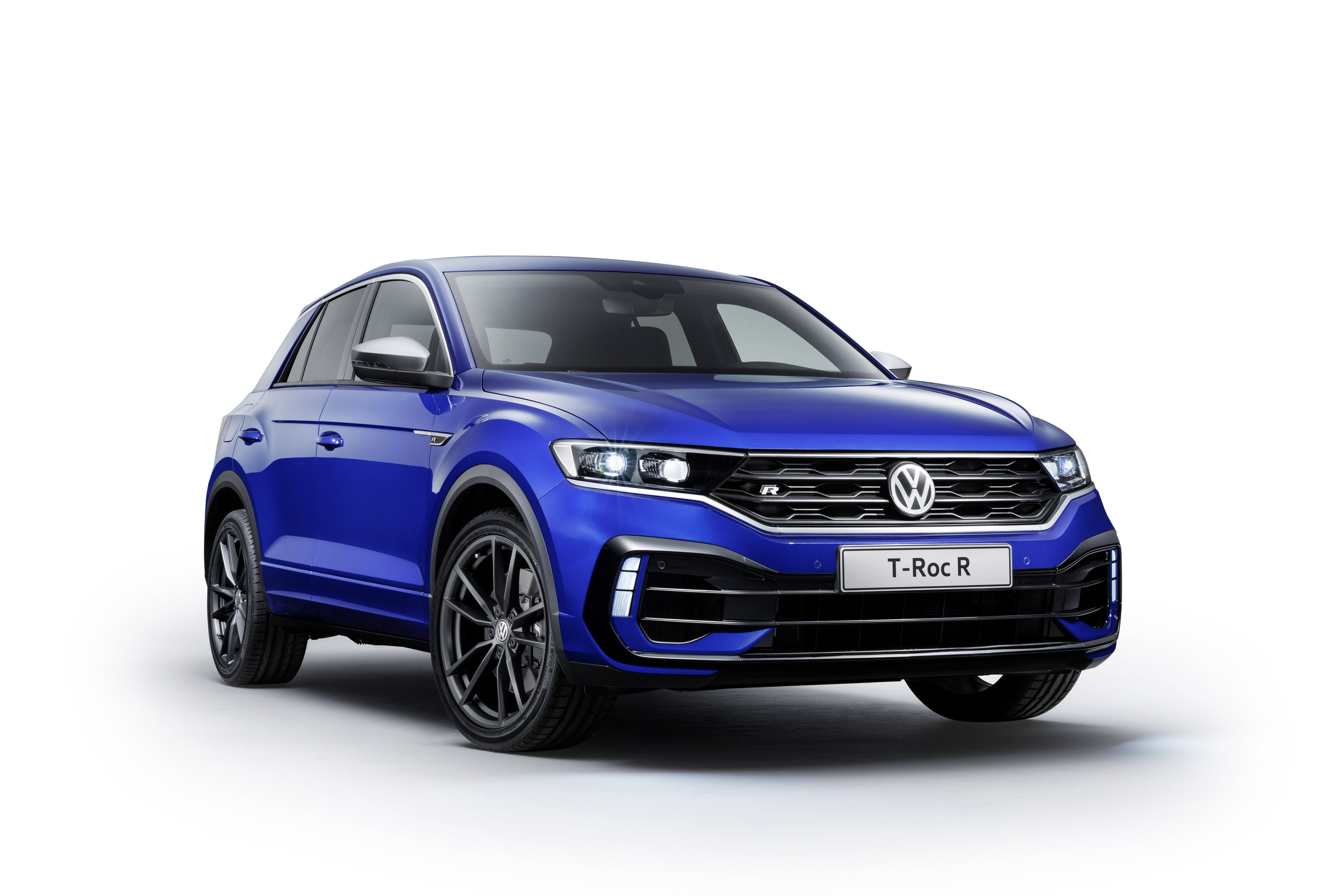 Volkswagen T-Roc, Car, Volkswagen, SUV, Vehicle, 4K, Blue Car, HD Wallpaper