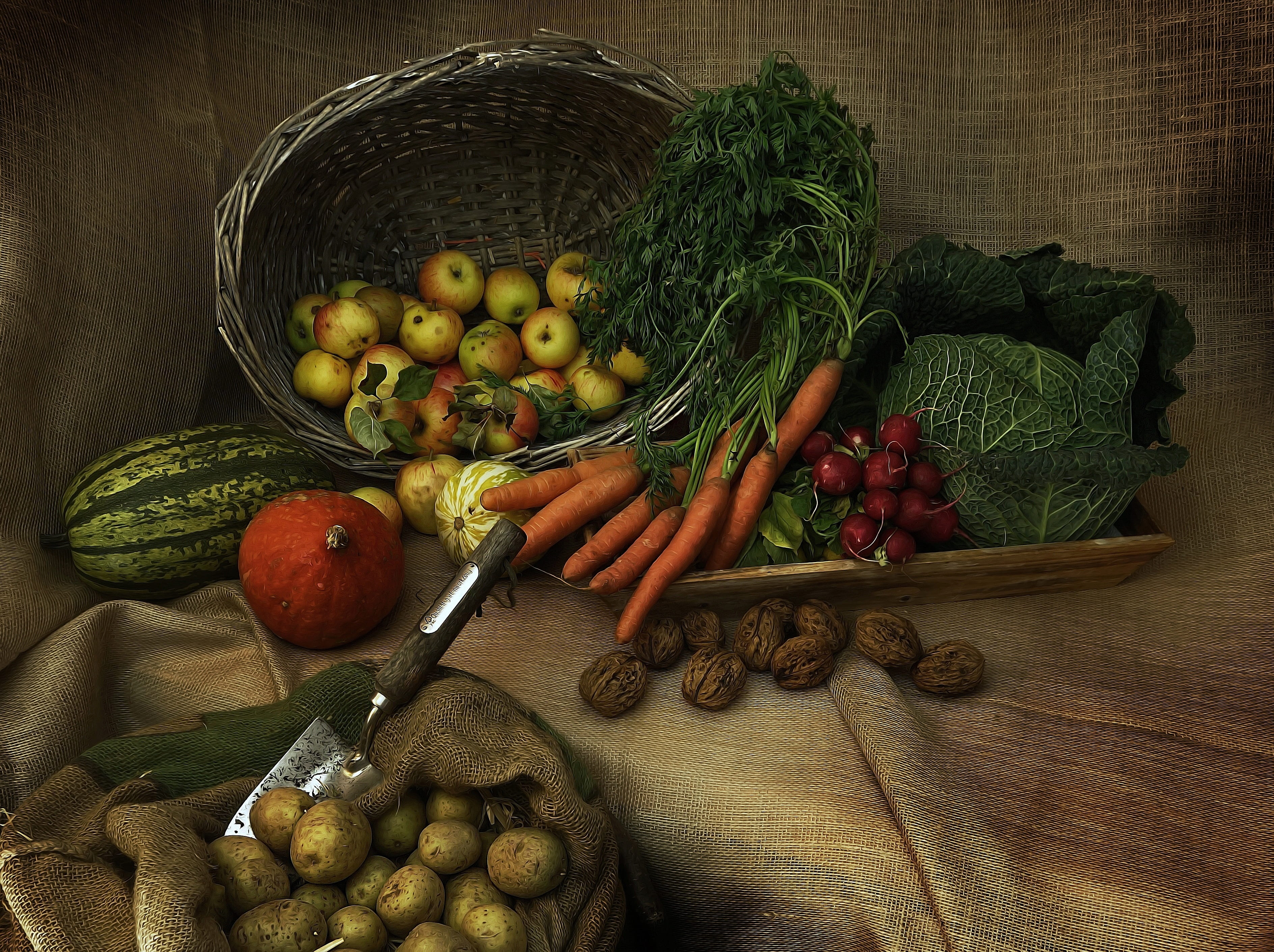 carrot, root vegetable, agriculture, vegetables, choice, pumpkin, freshness, large group of objects, healthy eating, still life, no people, indoors, vegetable, HD Wallpaper