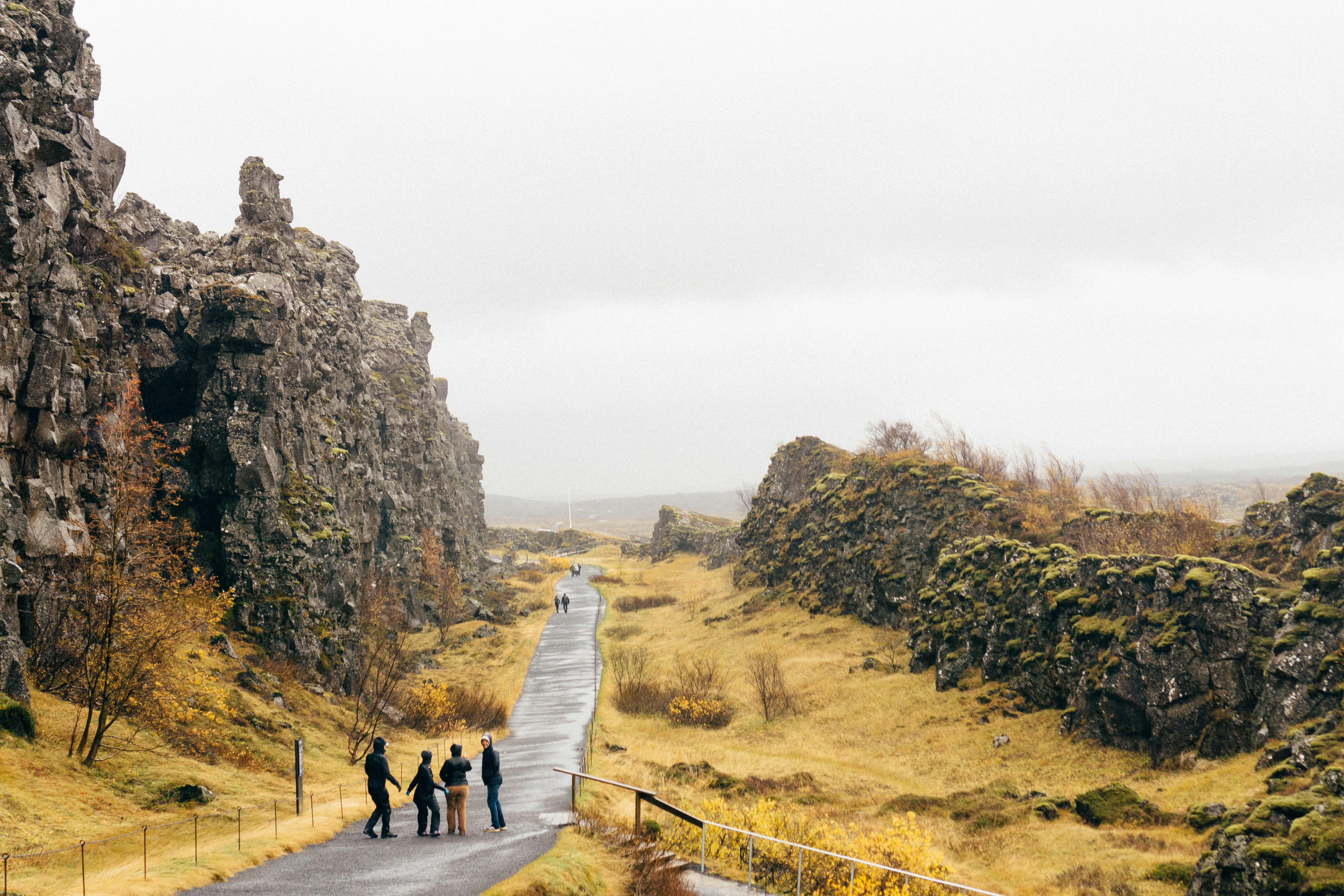 group, pathway, friends, road, sky, architecture, travel, adult, cliff, plant, rocks, walking, landscape, hill, lifestyles, women, day, group of people, HD Wallpaper