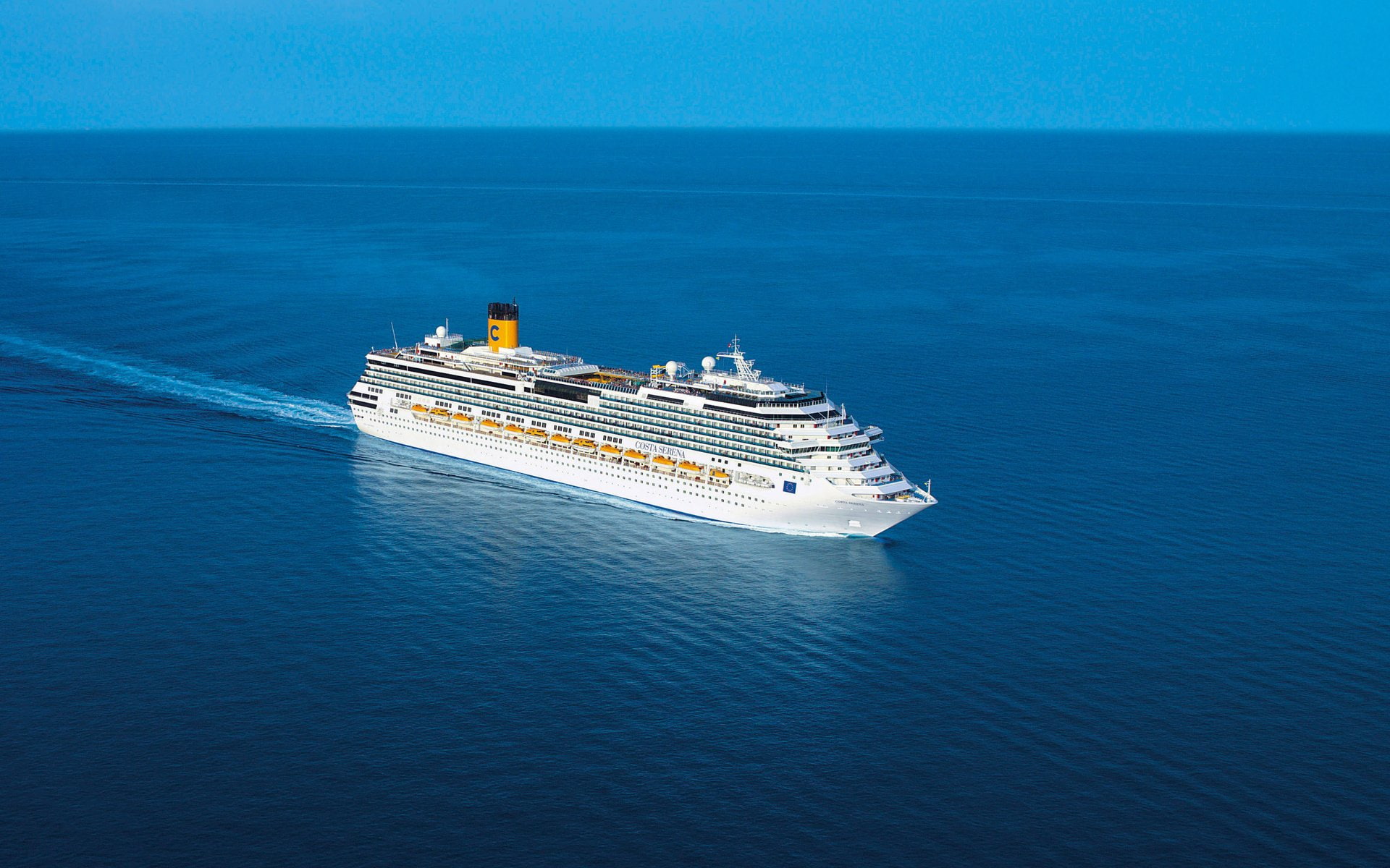 1080P, Costa Serena, Cruise Ships, Cruise Ship, HD Wallpaper