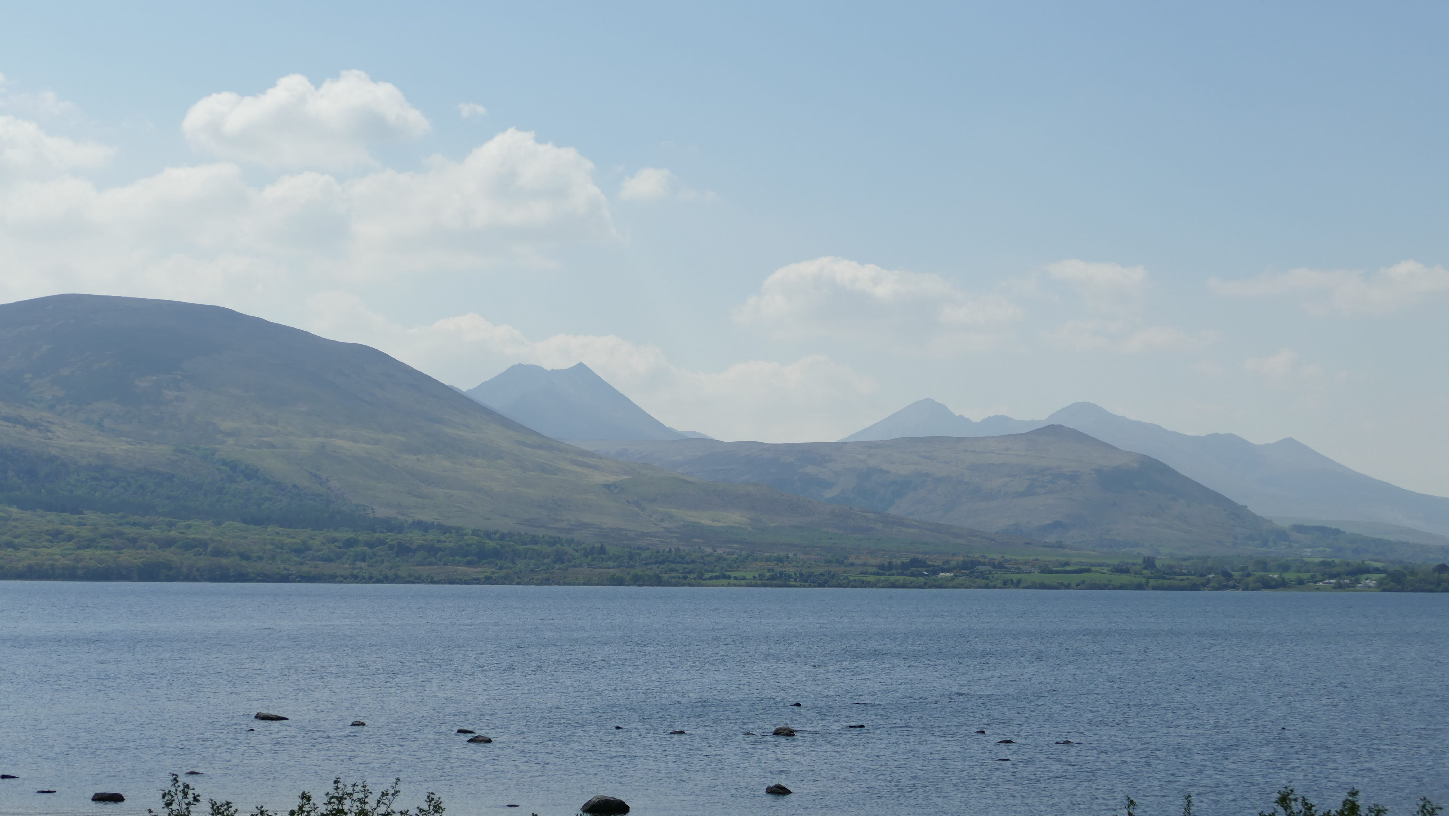 mountain, no people, scenics - nature, environment, tranquility, day, nature, beauty in nature, non-urban scene, animal wildlife, killarney, water, mountain peak, HD Wallpaper