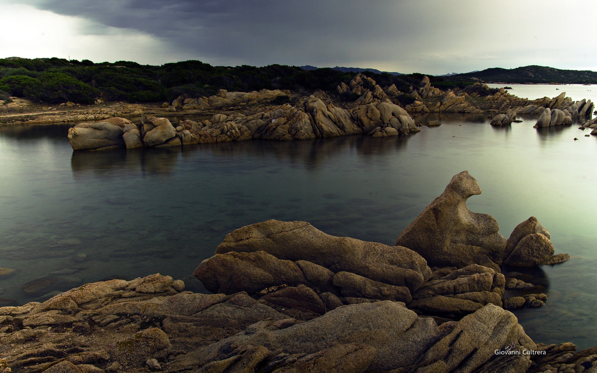 tranquil scene, solid, outdoors, water, cloud - sky, rock, beauty in nature, tranquility, no people, nature, sea, peninsula, 1080P, beach, day, italy, HD Wallpaper