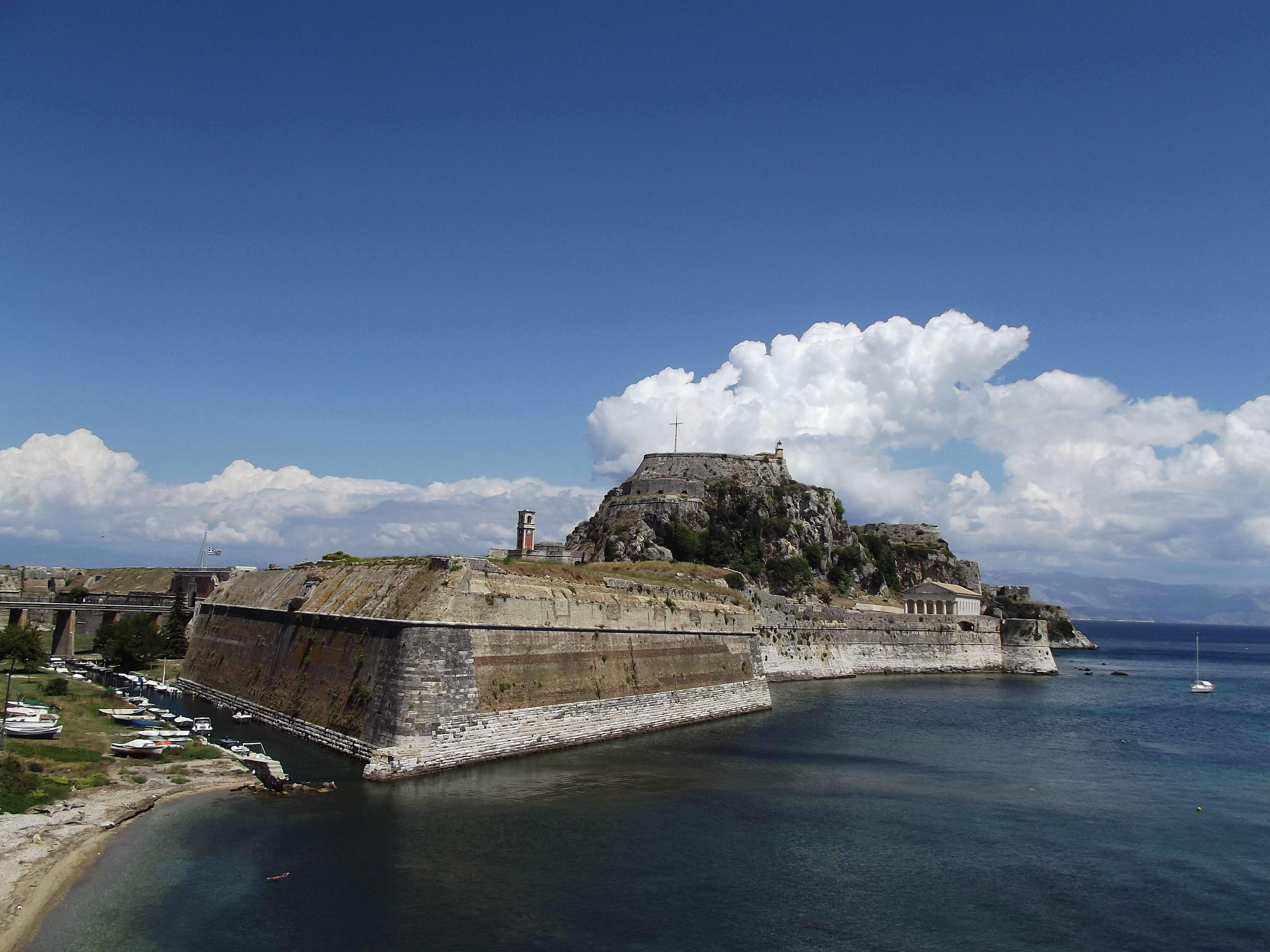 outdoors, day, nature, scenics - nature, beach, greece, travel, travel destinations, the past, sky, history, cloud - sky, clouds, built structure, temple, HD Wallpaper