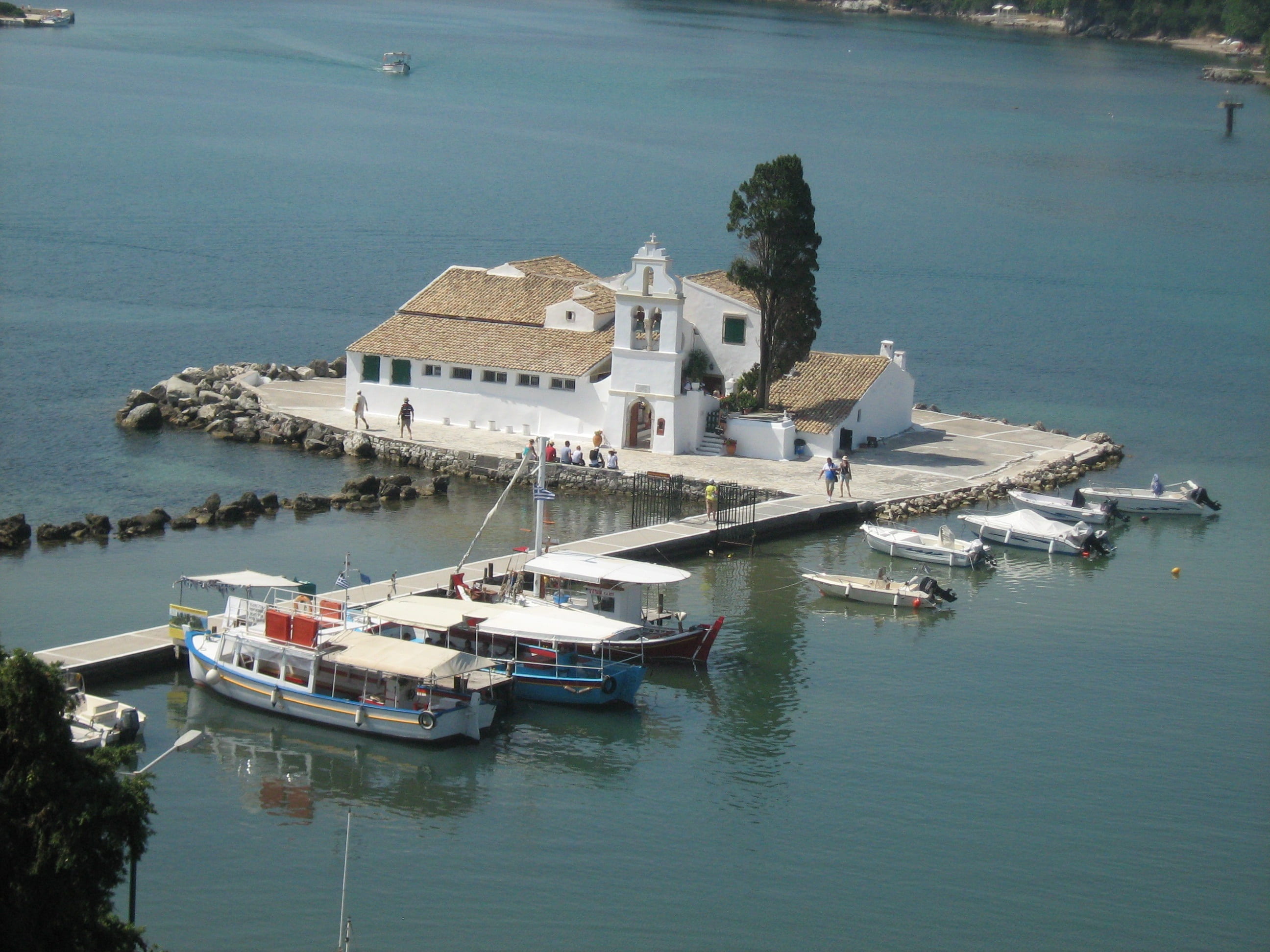 water, architecture, church, travel, yachting, yacht, city, passenger craft, nature, high angle view, landscape, building, nautical vessel, 2K, eye, dock, HD Wallpaper