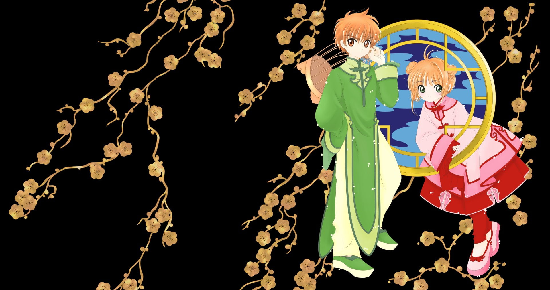 Sakura Kinomoto, Cardcaptor Sakura, Anime, Syaoran Li, 1080P, HD Wallpaper