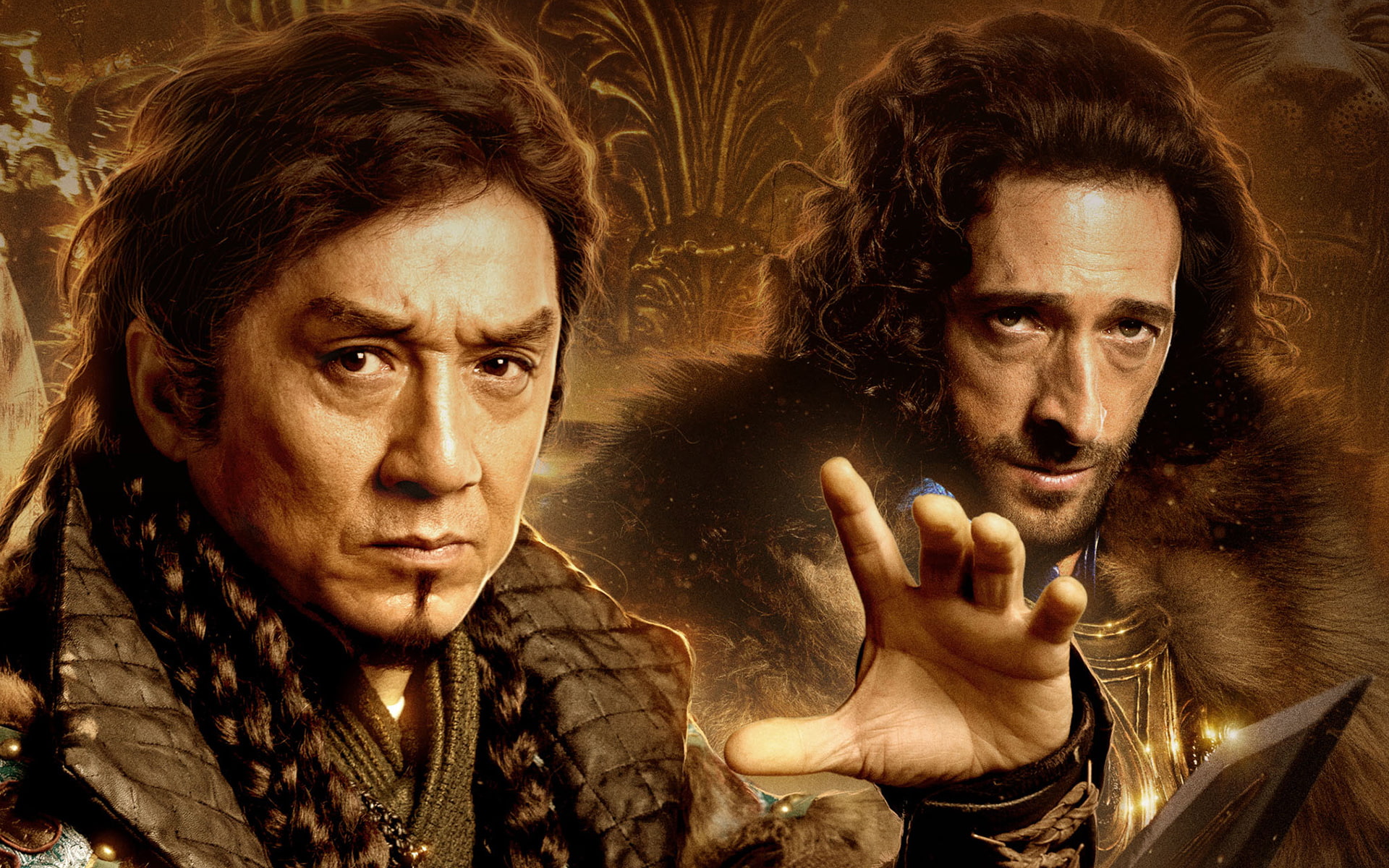 Jackie Chan, Tian jiang xiong shi, Adrian Brody, Adrien Brody, Dragon sword, 1080P, HD Wallpaper