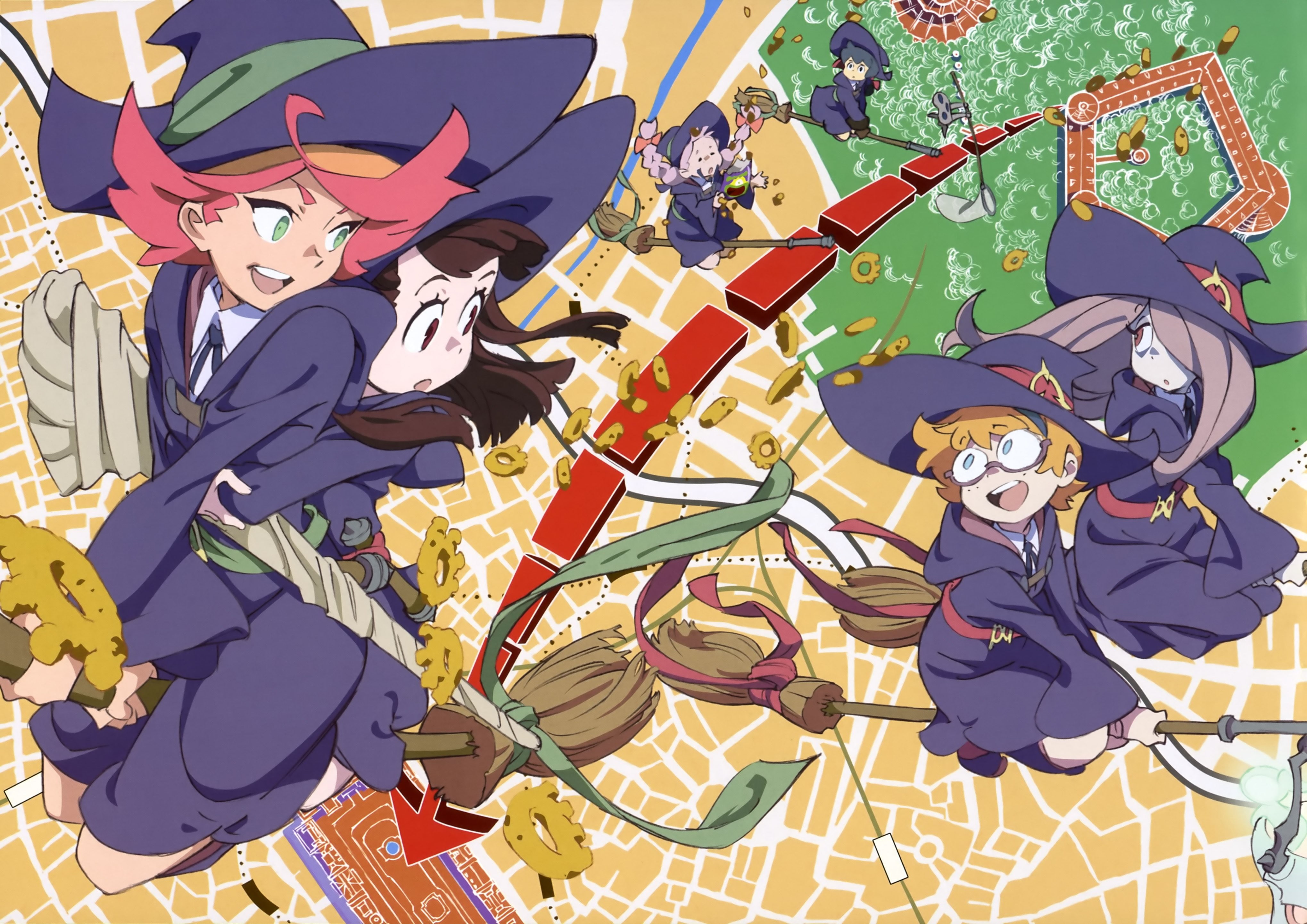 anime, 4K, Little Witch Academia, HD Wallpaper