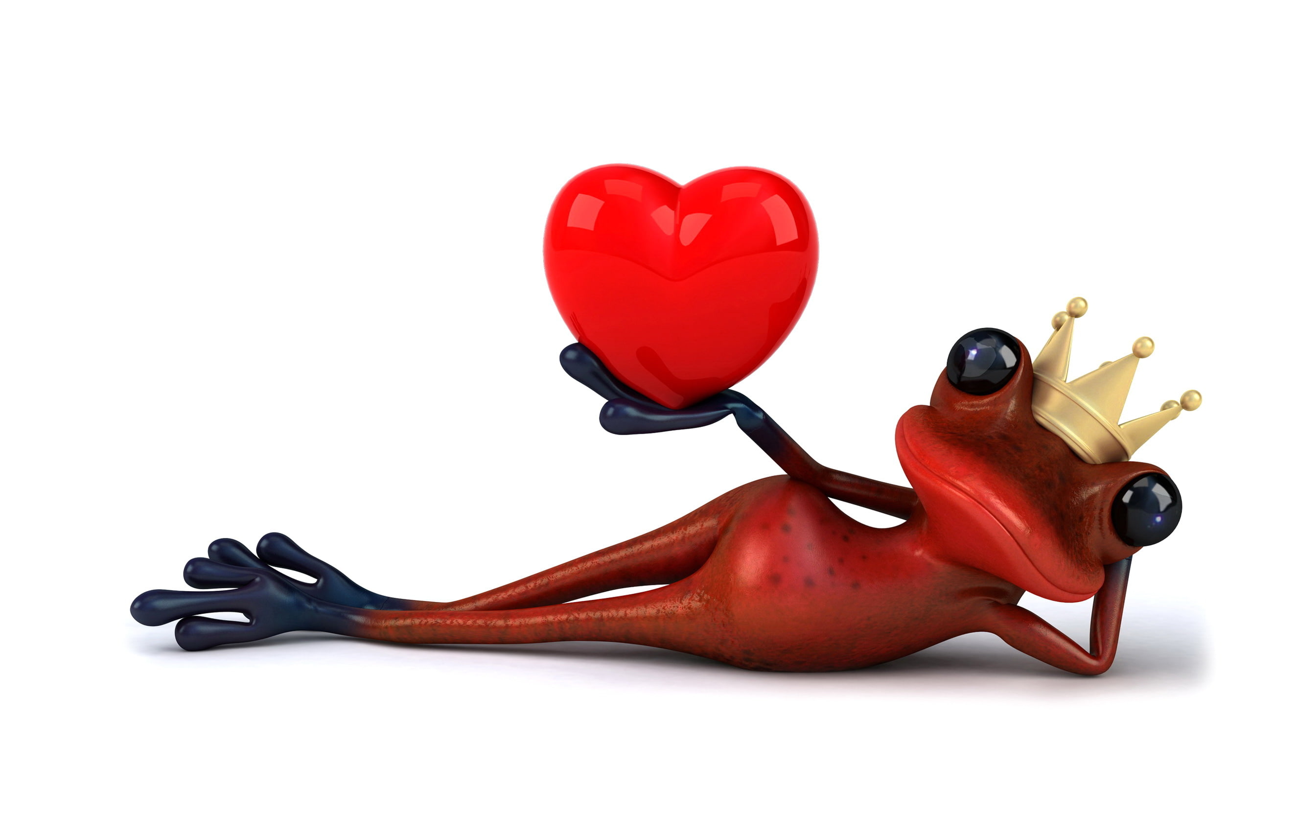 indoors, freshness, cut out, positive emotion, food, still life, 2K, love, no people, frog, spice, sweet food, prince, studio shot, food and drink, illustration, HD Wallpaper