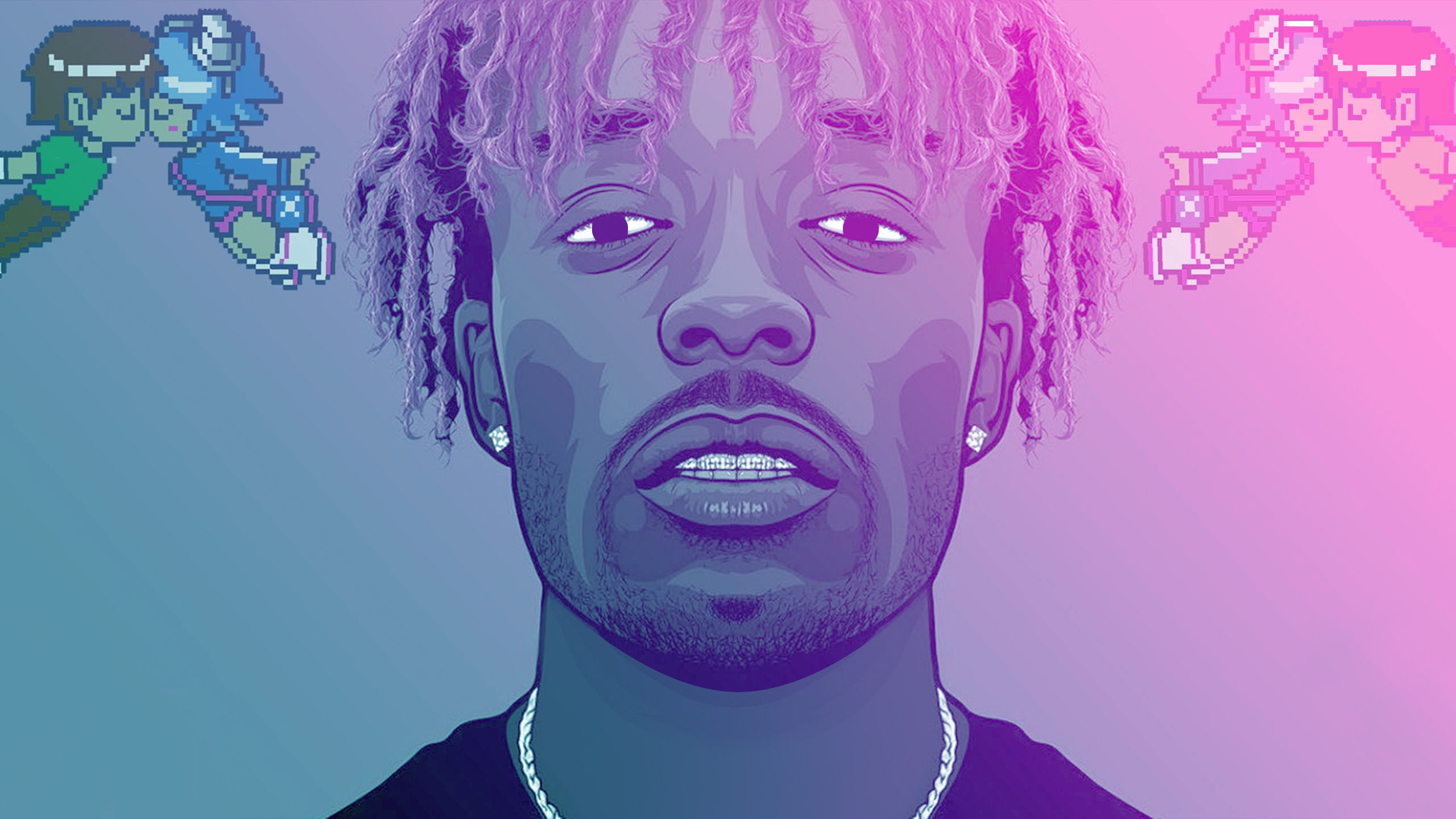 2K, Singers, Lil Uzi Vert, HD Wallpaper