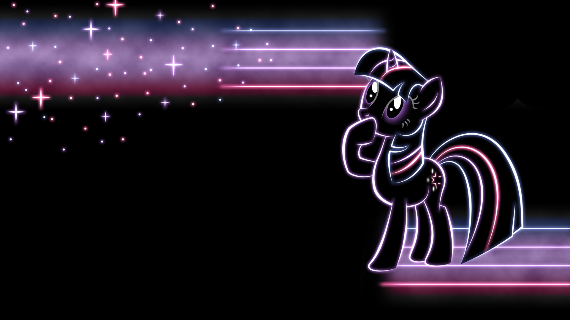little, my, cartoon/comic, hd, twilight, pony, 1080P, sparkle, HD Wallpaper