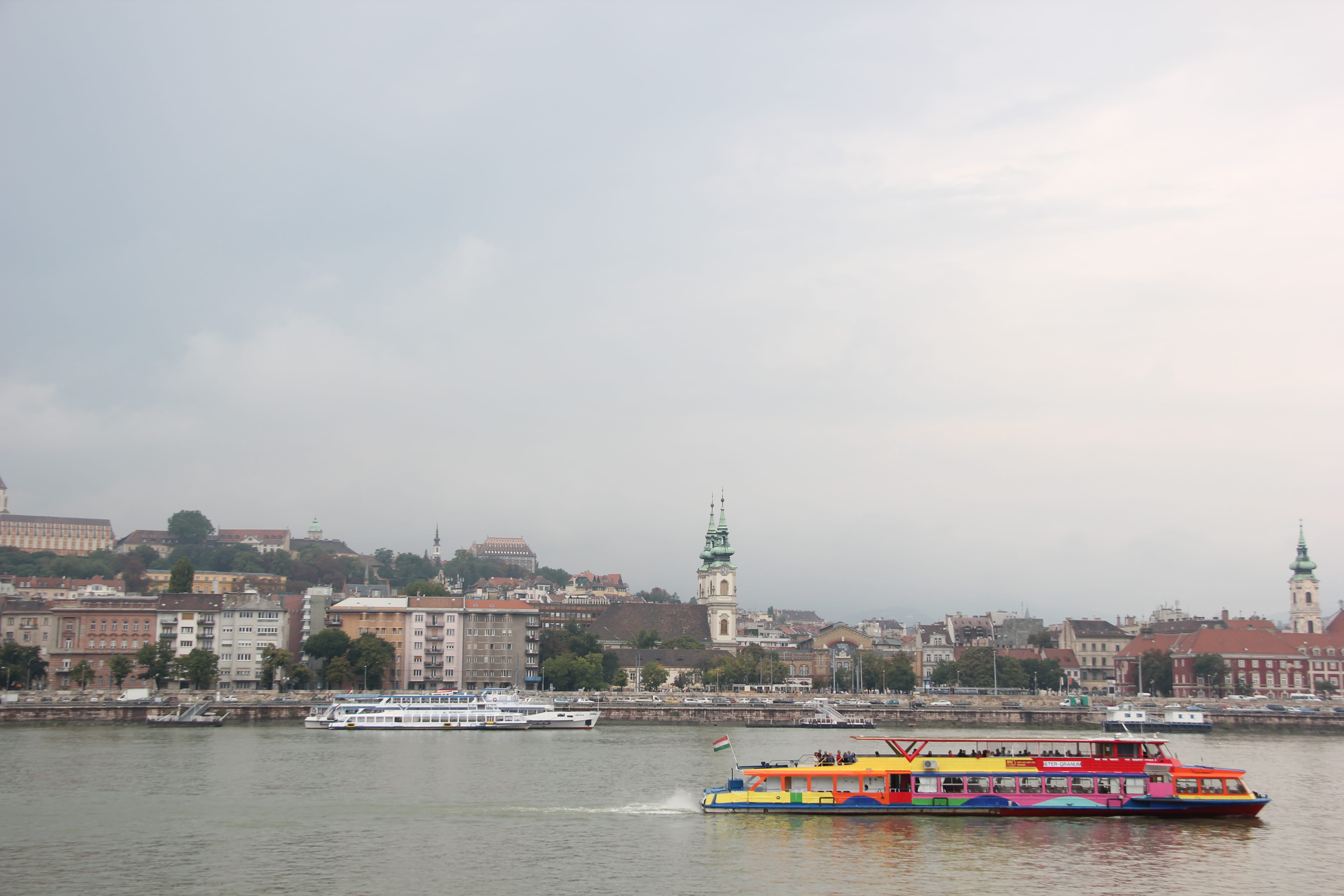 hungarian, budapest, water, color, blue, colorful, church, fairy, cathedral, castle, bridge, security, river, tower, buda, 5K, no people, architecture, HD Wallpaper