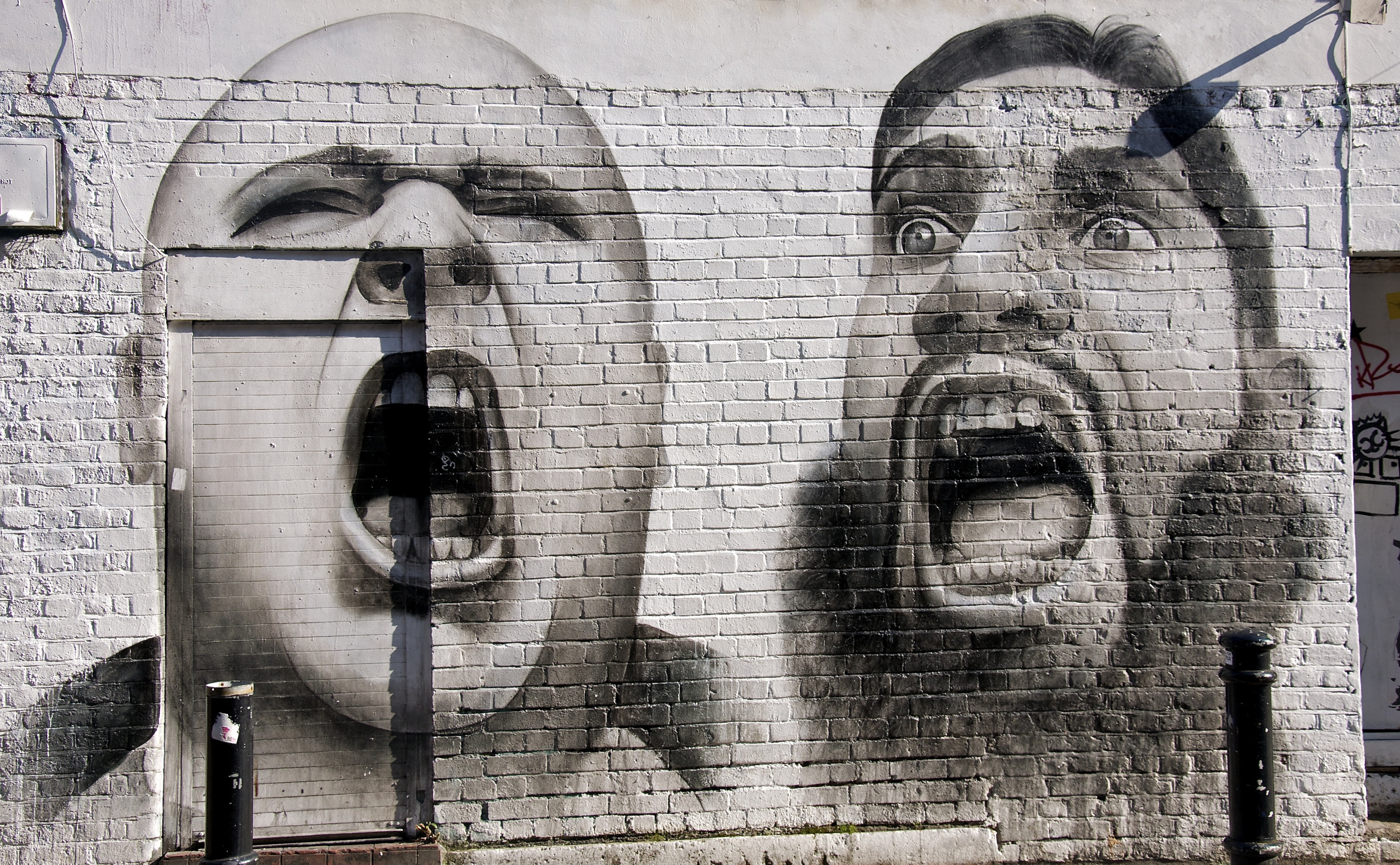 nikond90, wall - building feature, hanbury, spitalfields, zoomnikkor, Graffiti, art and craft, afsdxvrzoomnikkor18105mmf3556ged, Trail, creativity, Walk, HD Wallpaper