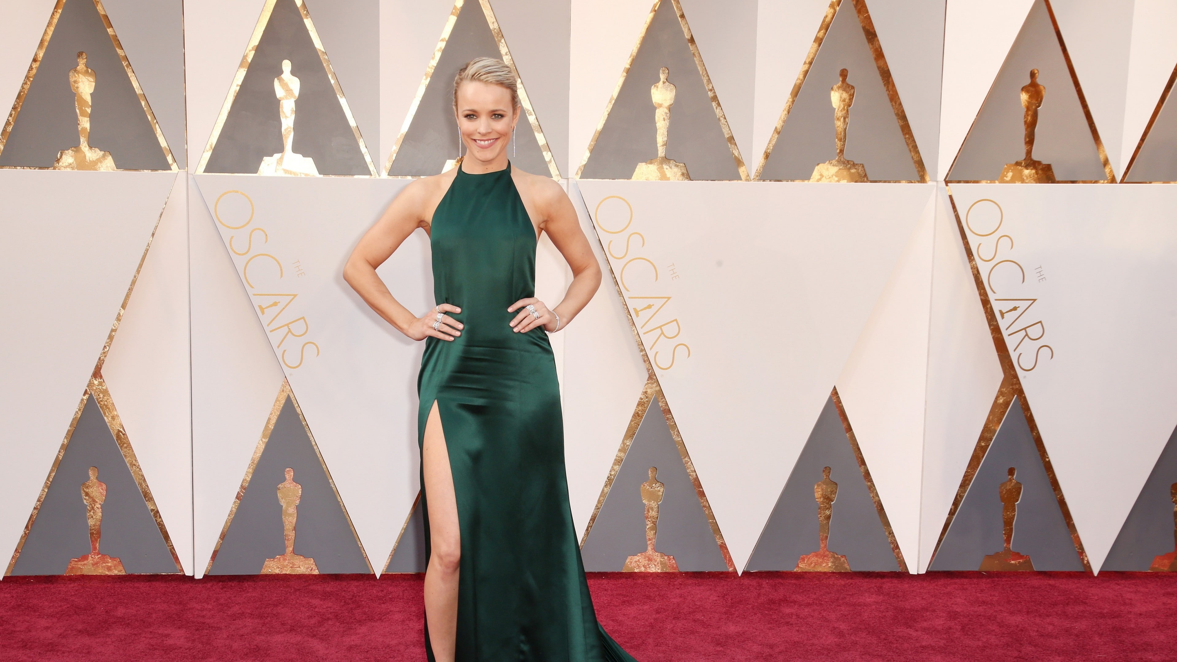 Rachel McAdamc, Oscar 2016, red carpet, actress, mcadams, Most popular celebs, 4K, rachel, HD Wallpaper