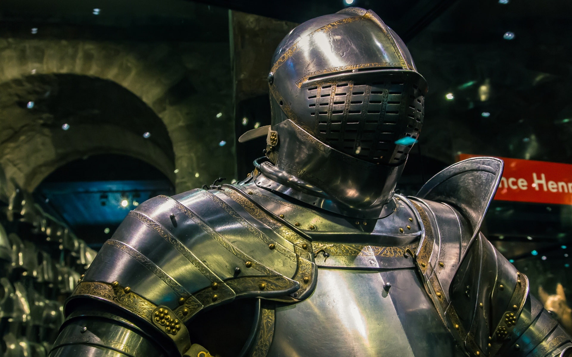 Armor, Metal, 1080P, Knight, HD Wallpaper