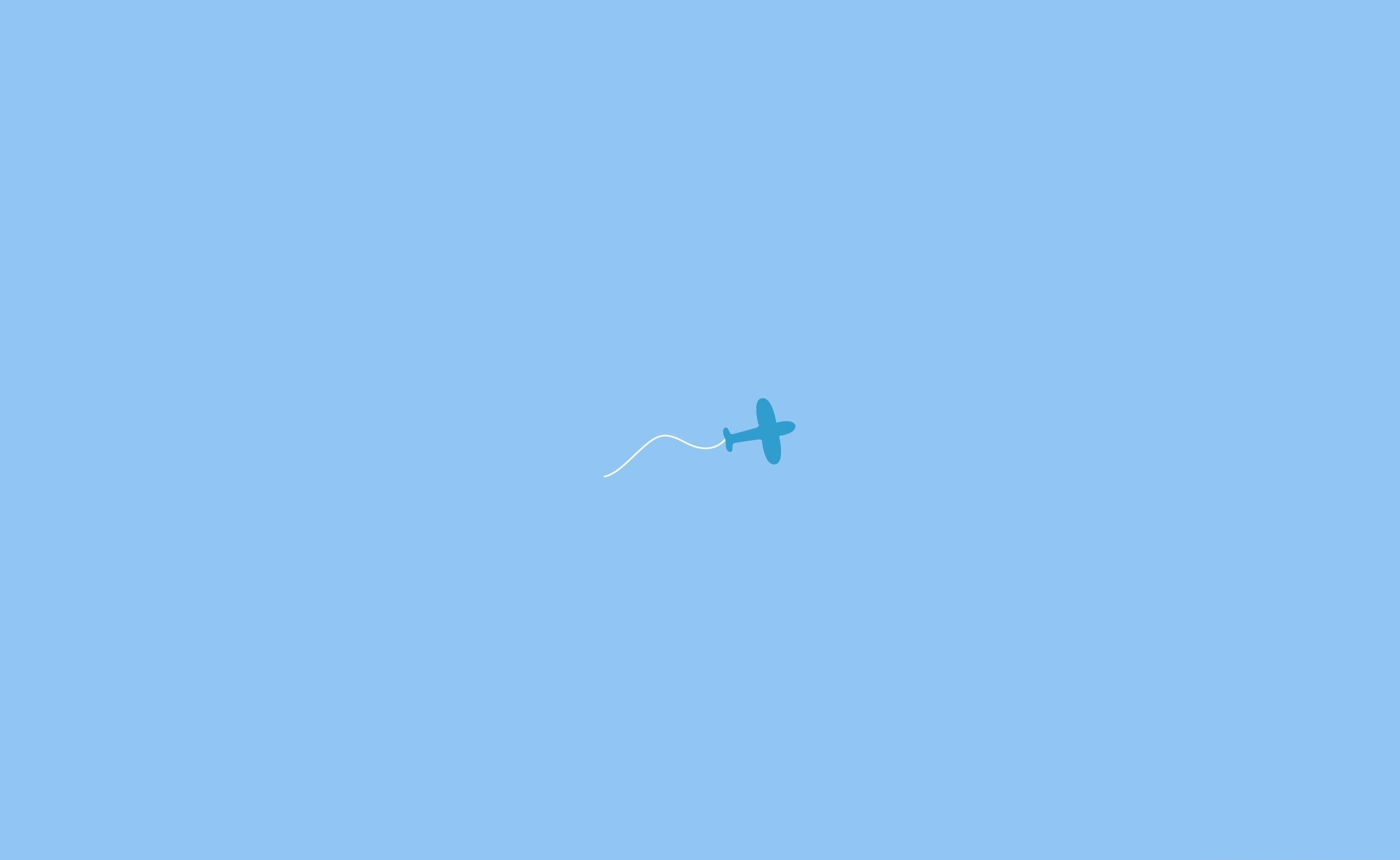 commercial airplane, sky, day, mode of transportation, journey, plane, flying, transportation, no people, clear sky, 2K, mid-air, Vector Art, on the move, HD Wallpaper
