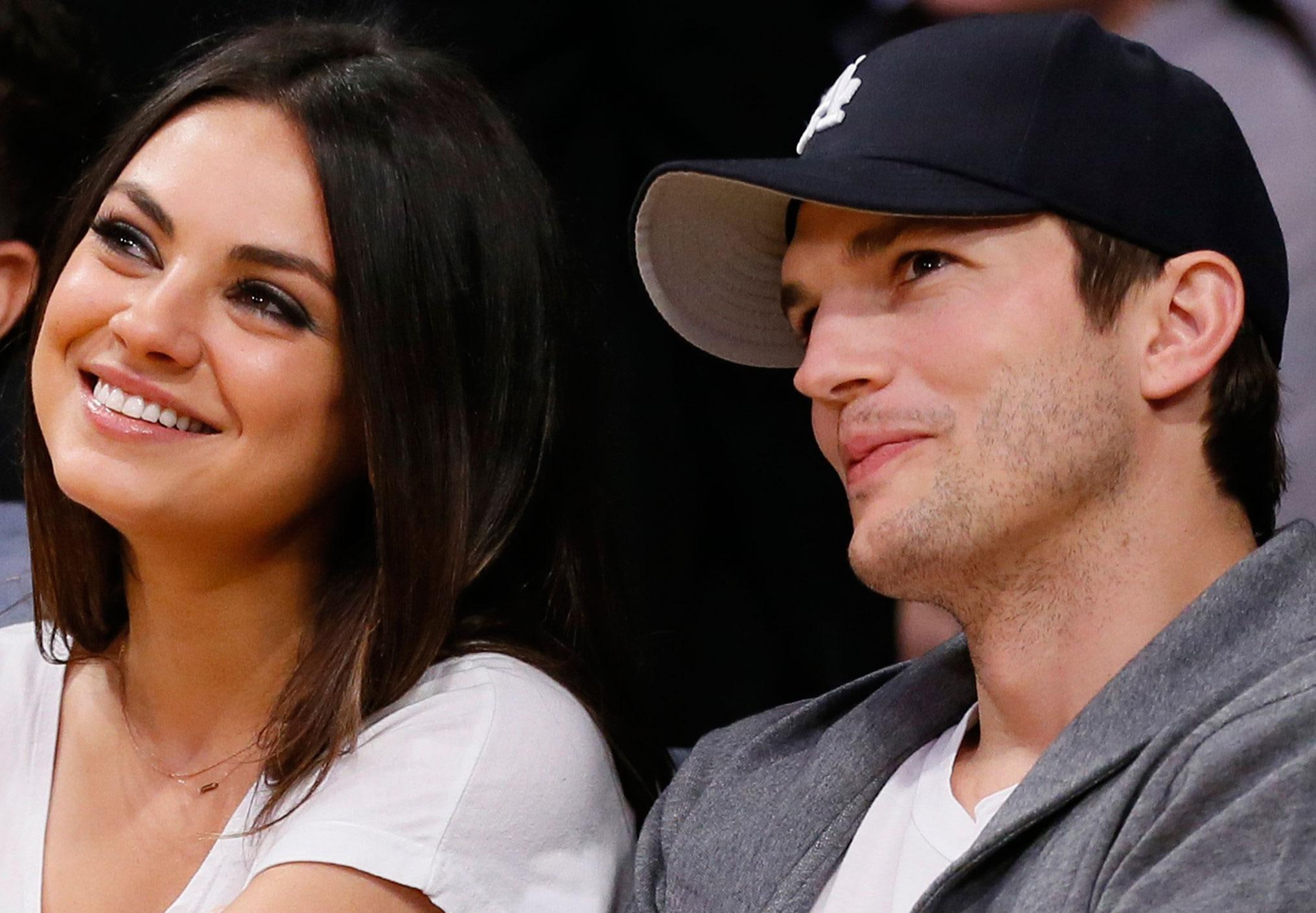 ashton, mila kunis, 1080P, kutcher, ashton kutcher, baby, birth, kunis, 2014, mila, HD Wallpaper