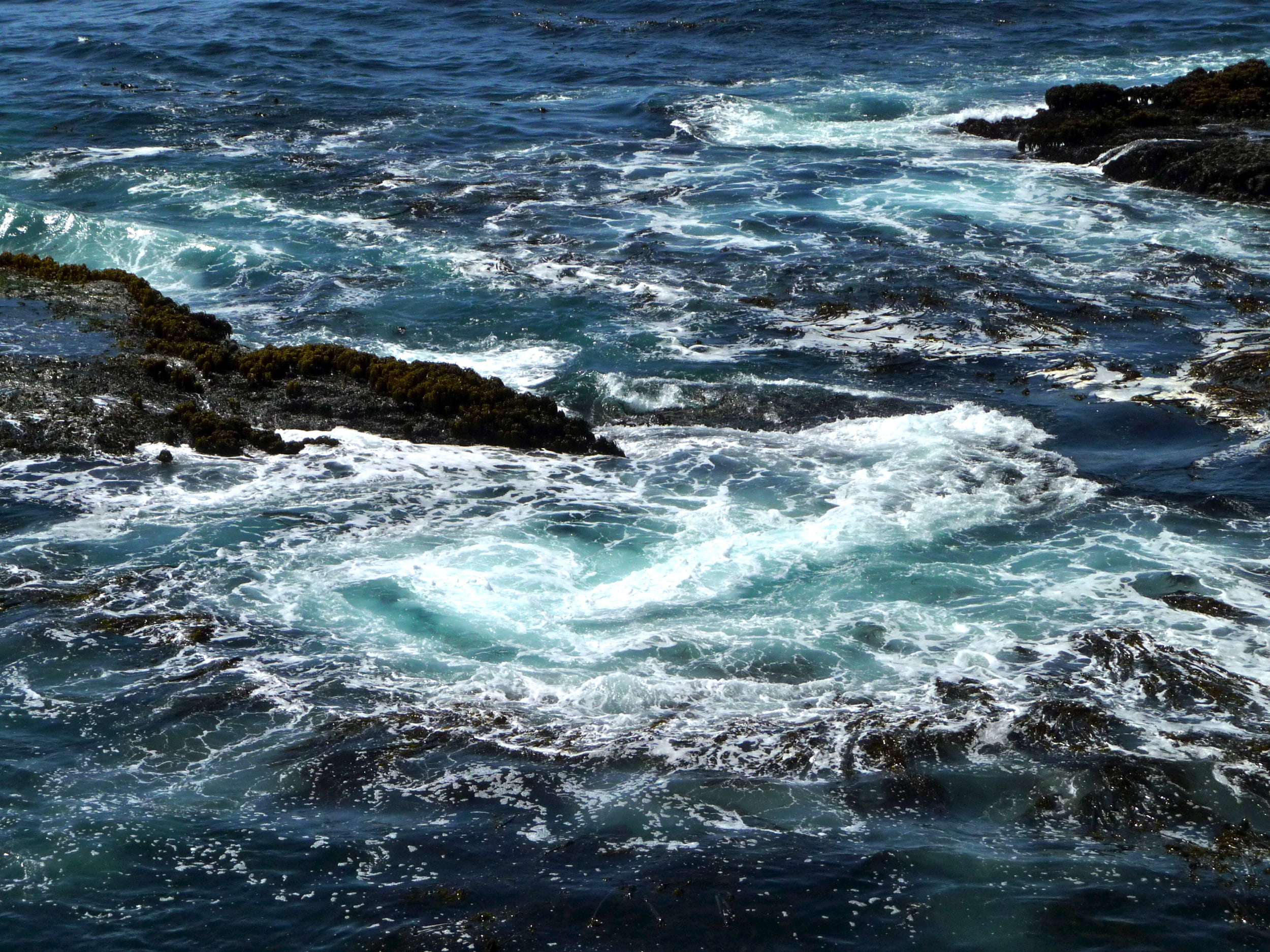 1080P, beach, blue, rough, wave, sea, nature, waves, rock - Object, water, coastline, surf, HD Wallpaper