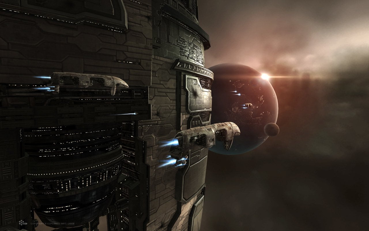 tourism, security, lens flare, city, sky, night, safety, building, building exterior, illuminated, outdoors, technology, character, scifi, EVE Online, HD Wallpaper