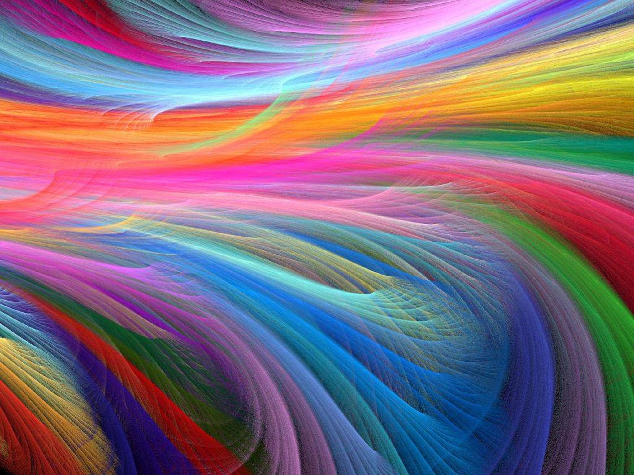 vector, abstracto, Colorido, 1080P, HD Wallpaper
