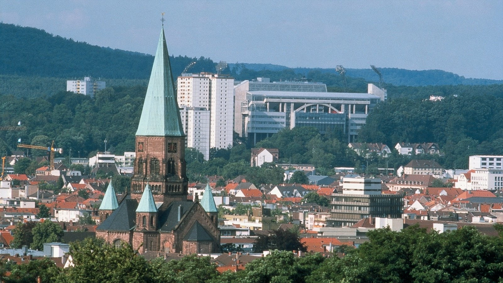 europa, kaiserslautern, ciudad, alemania, 720P, HD Wallpaper