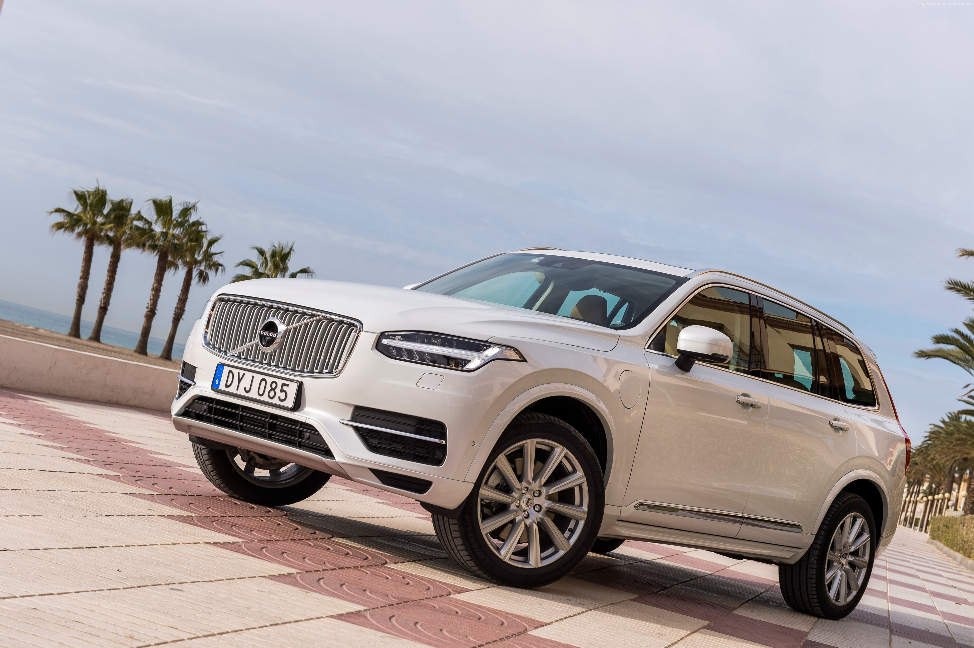 hybrid, 4K, crossover, Volvo, SUV, Volvo XC90, HD Wallpaper