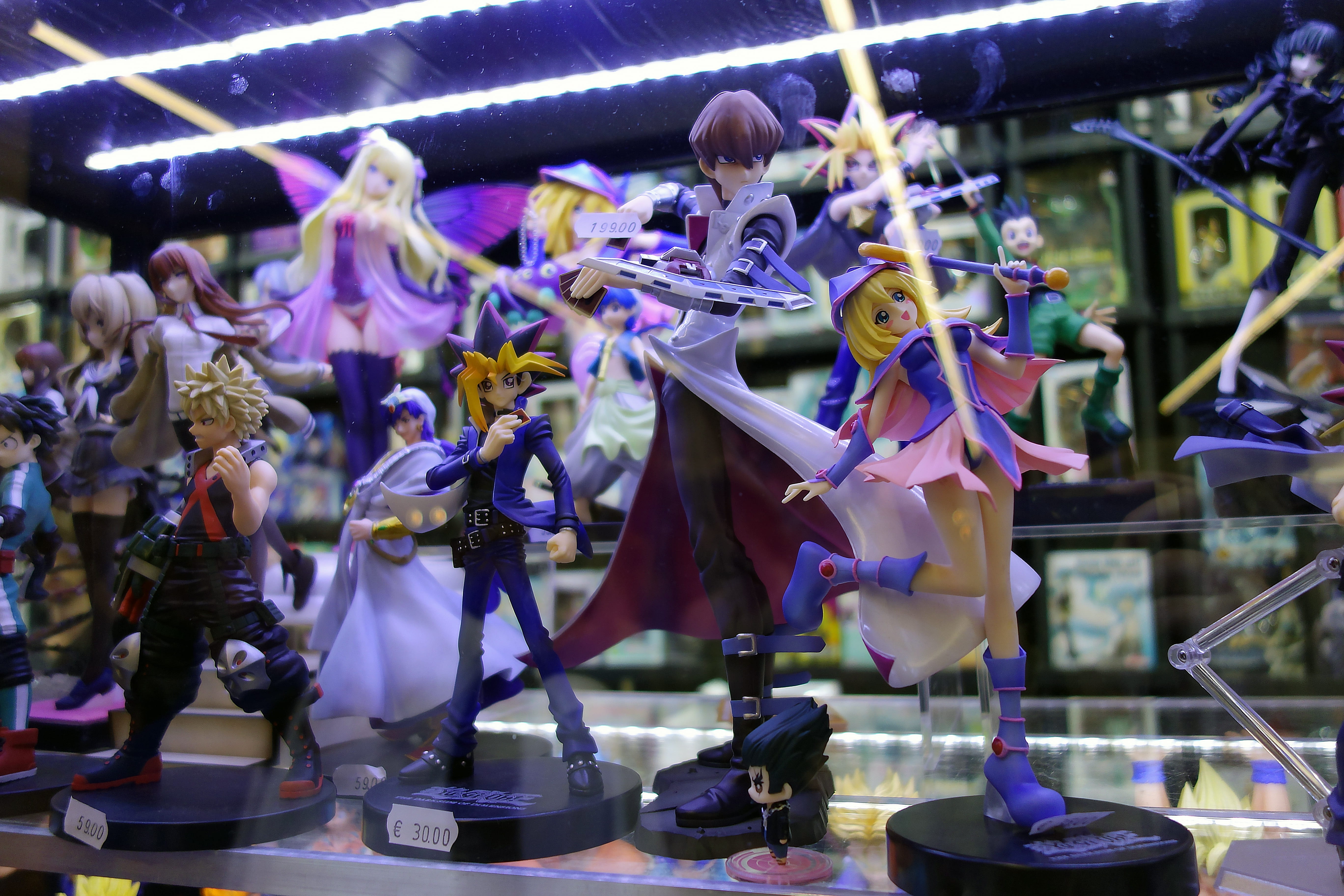 store, cosplay, female likeness, collectors item, retail display, pcv, yugi muto, fashion, gamescom, no people, 5K, manga, yami yugi, art and craft, for sale, HD Wallpaper