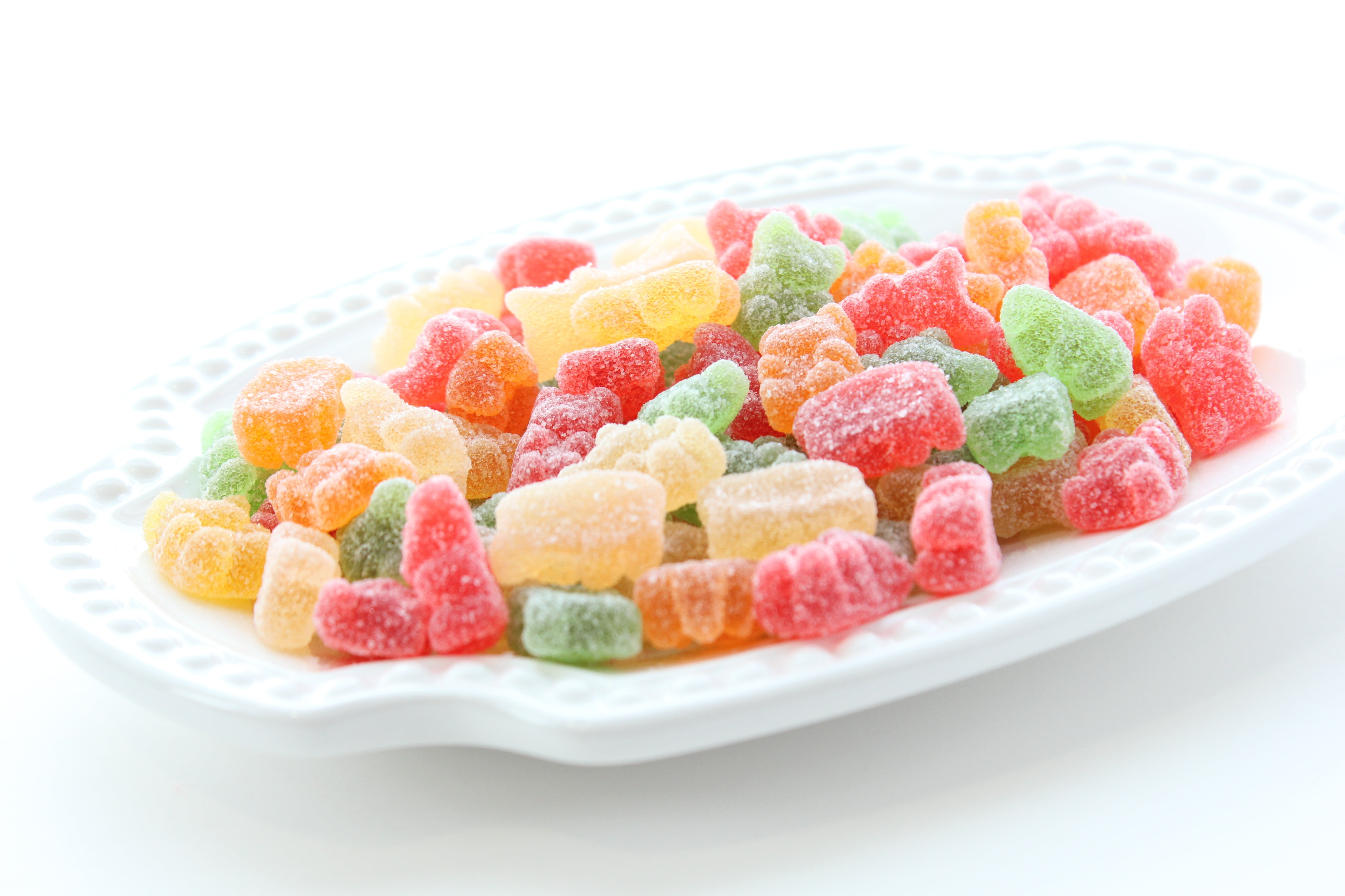 gummy, chewy, assortment, colorful, gourmet, confectionery, candy heart, ready-to-eat, fruit, snack, japanese food, sweet, studio shot, indoors, freshness, HD Wallpaper