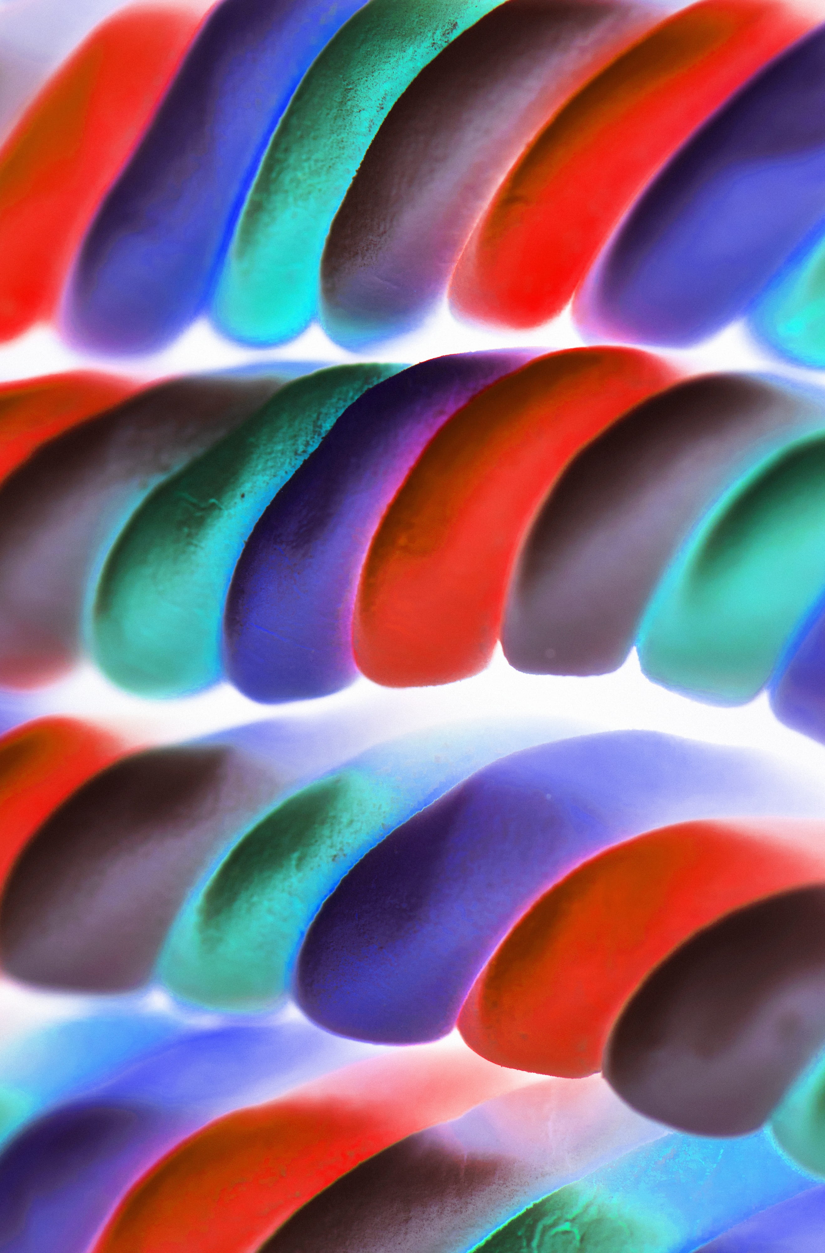 closeup, in a row, filter, large group of objects, chewy, close-up, pattern, fluffy, inverted, negative, 4K, marshmallow roll, abstract, food, candy, still life, Phone HD Wallpaper
