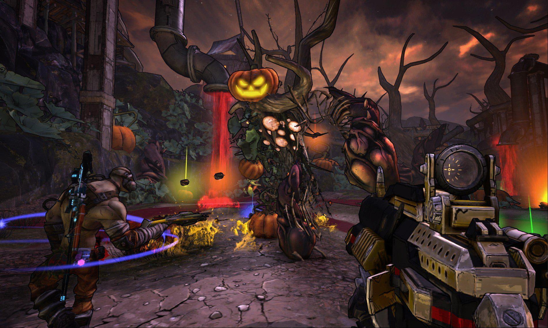 app, sci, borderlands, halloween, harvest, resolution, shooting, shooter, game, pictures, rpg, fantasy, fi, high, 720P, action, HD Wallpaper