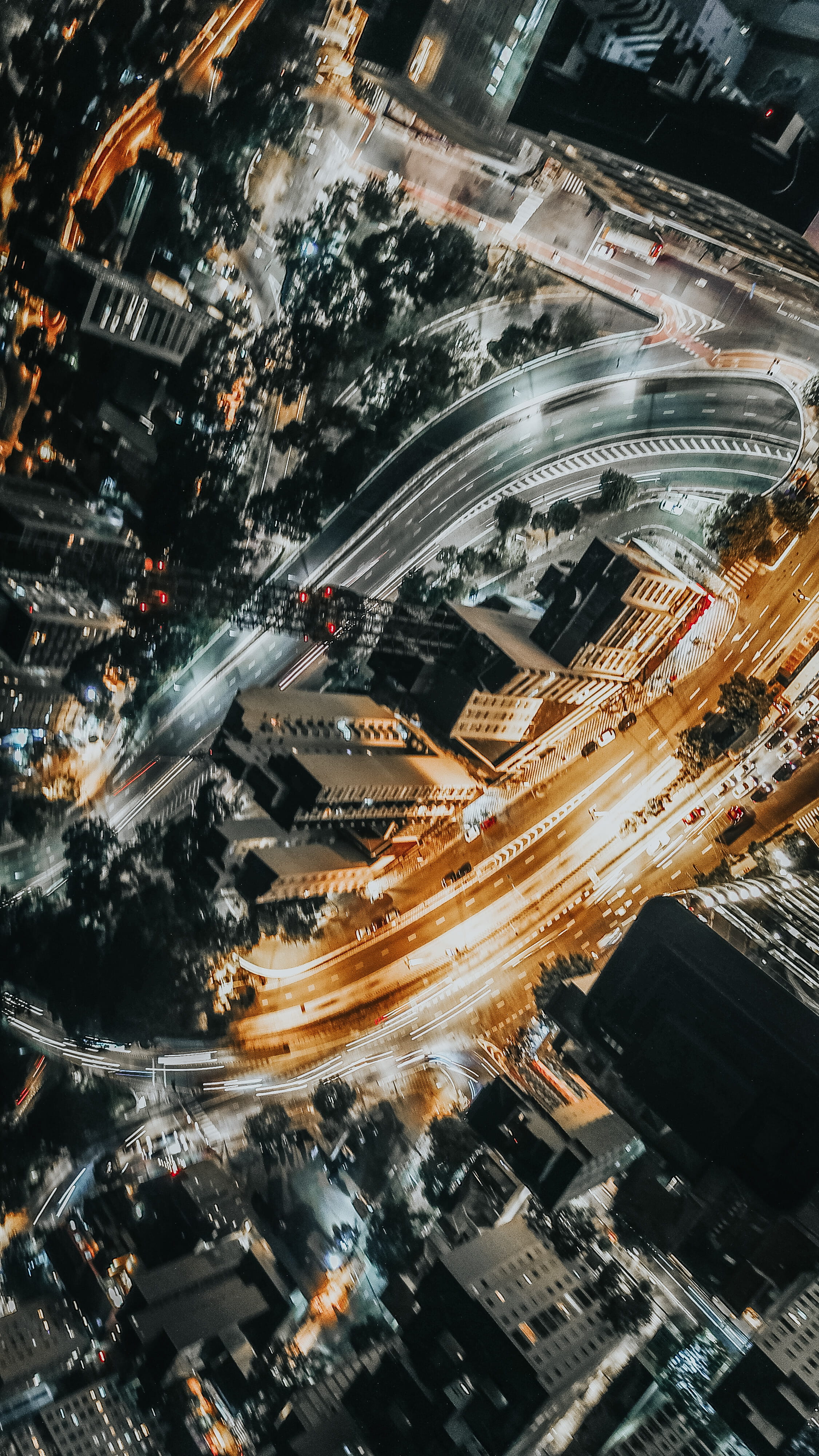 outdoors, av. paulista, residential district, brazil, city life, night, aerial view, scenery, urban, road, architecture, downtown, high angle view, office building exterior, Phone HD Wallpaper