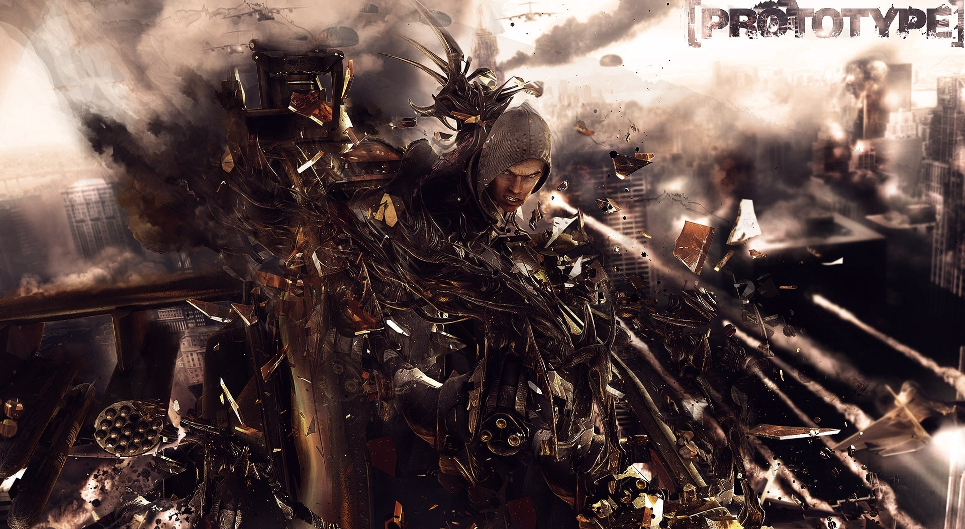 Games, Prototype, Abstract, 1080P, Prototype 2, HD Wallpaper
