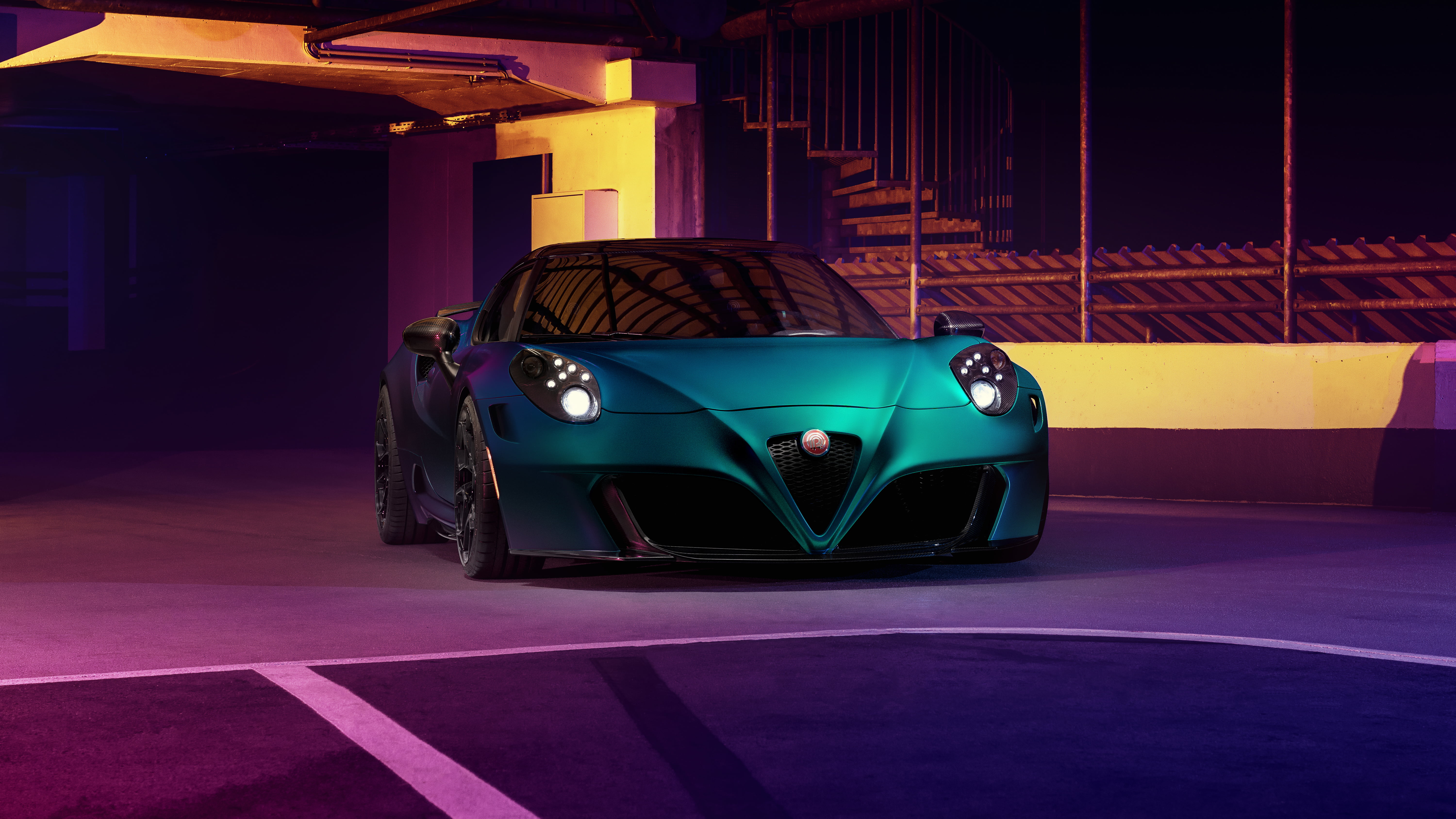 Alfa Romeo 4C Zeus, Pogea Racing Zeus, Alfa Romeo, 5K, HD Wallpaper