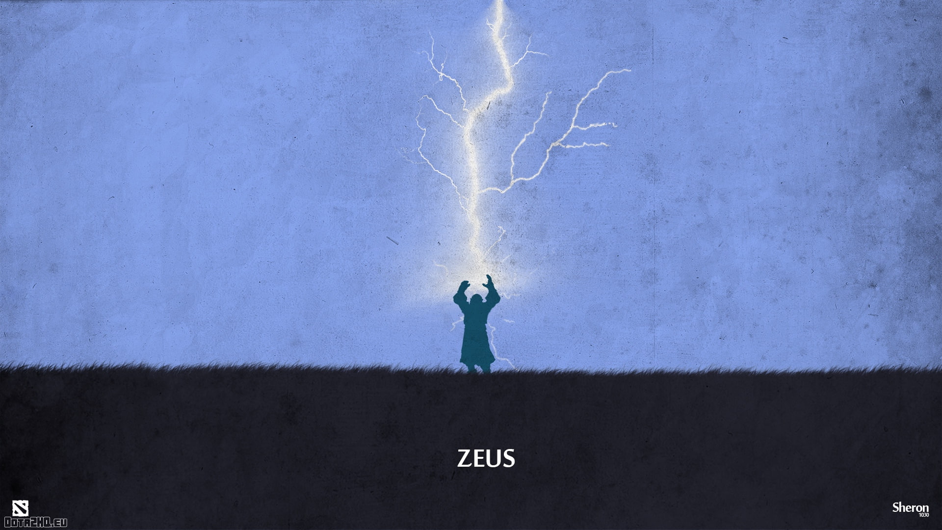 art, dota 2, zeus, 1080P, HD Wallpaper