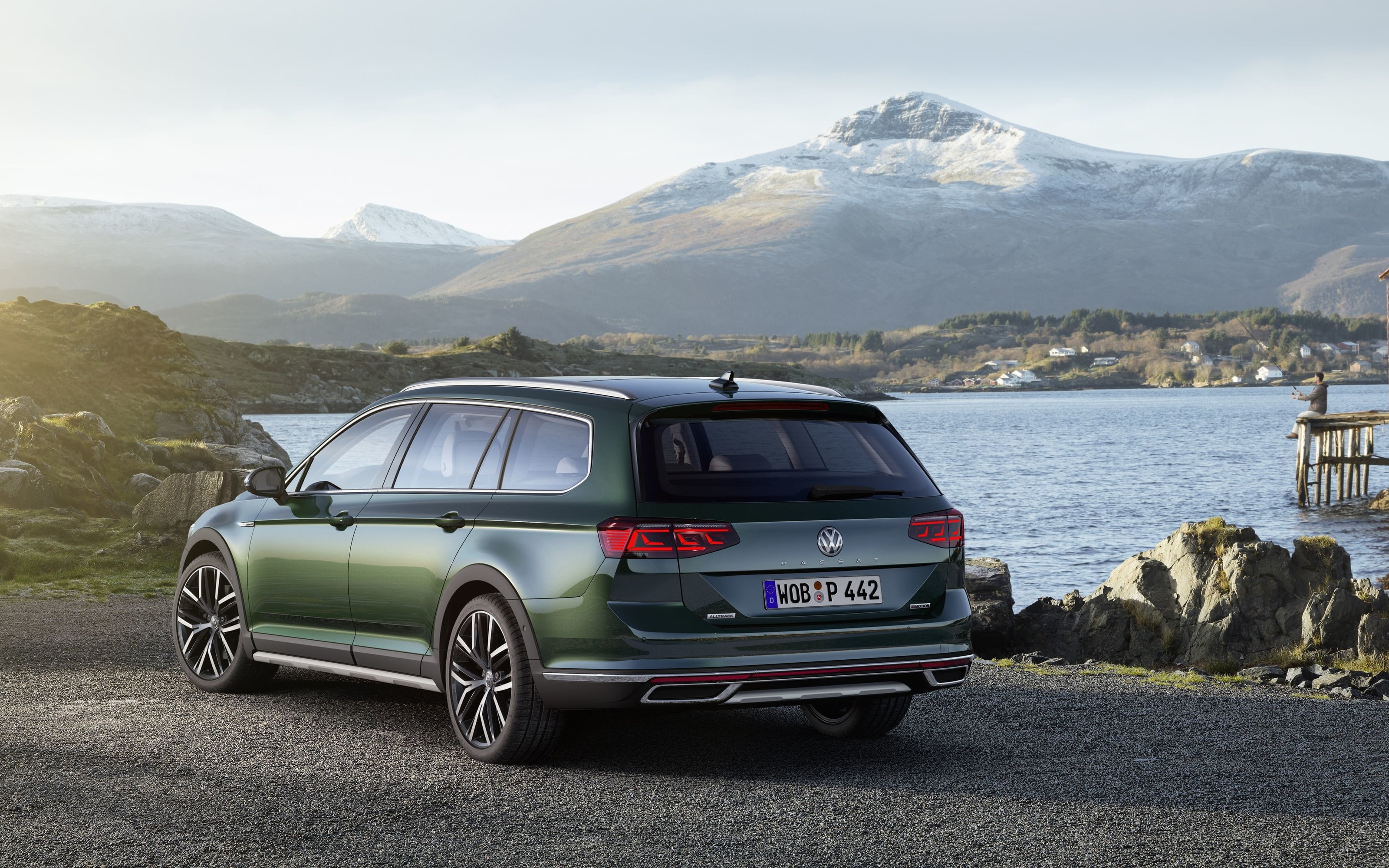 2K, Volkswagen Passat Alltrack, Passat, Volkswagen, all-wheel drive wagon, HD Wallpaper