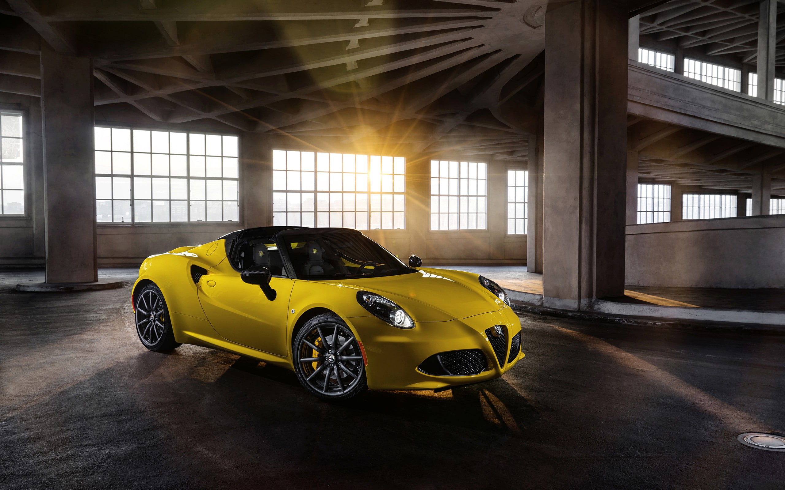 flooring, indoors, absence, transportation, day, architectural column, no people, car, personal land vehicle, luxury, mode of transportation, motor vehicle, HD Wallpaper