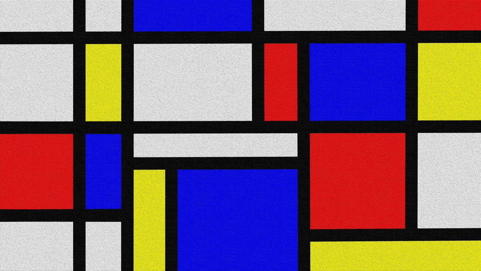 Abstract, Mondrian, 1080P, Artistic, HD Wallpaper