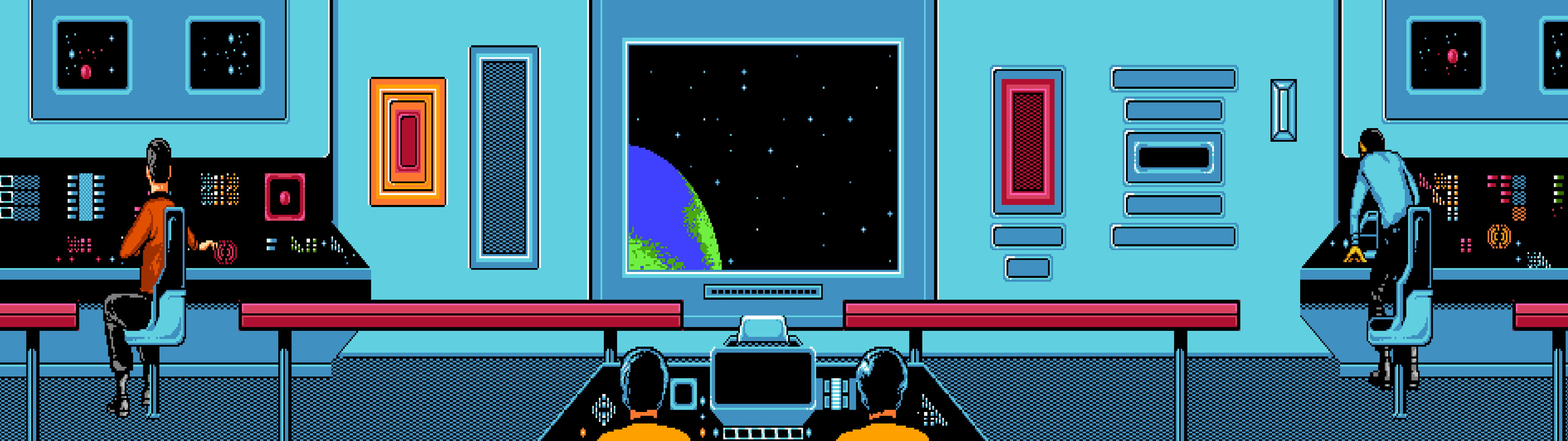 monitor, screen, classic, spaceship, sci, multi, fi, retro, dual, 4K, science, games, Spacecrafts, video, HD Wallpaper