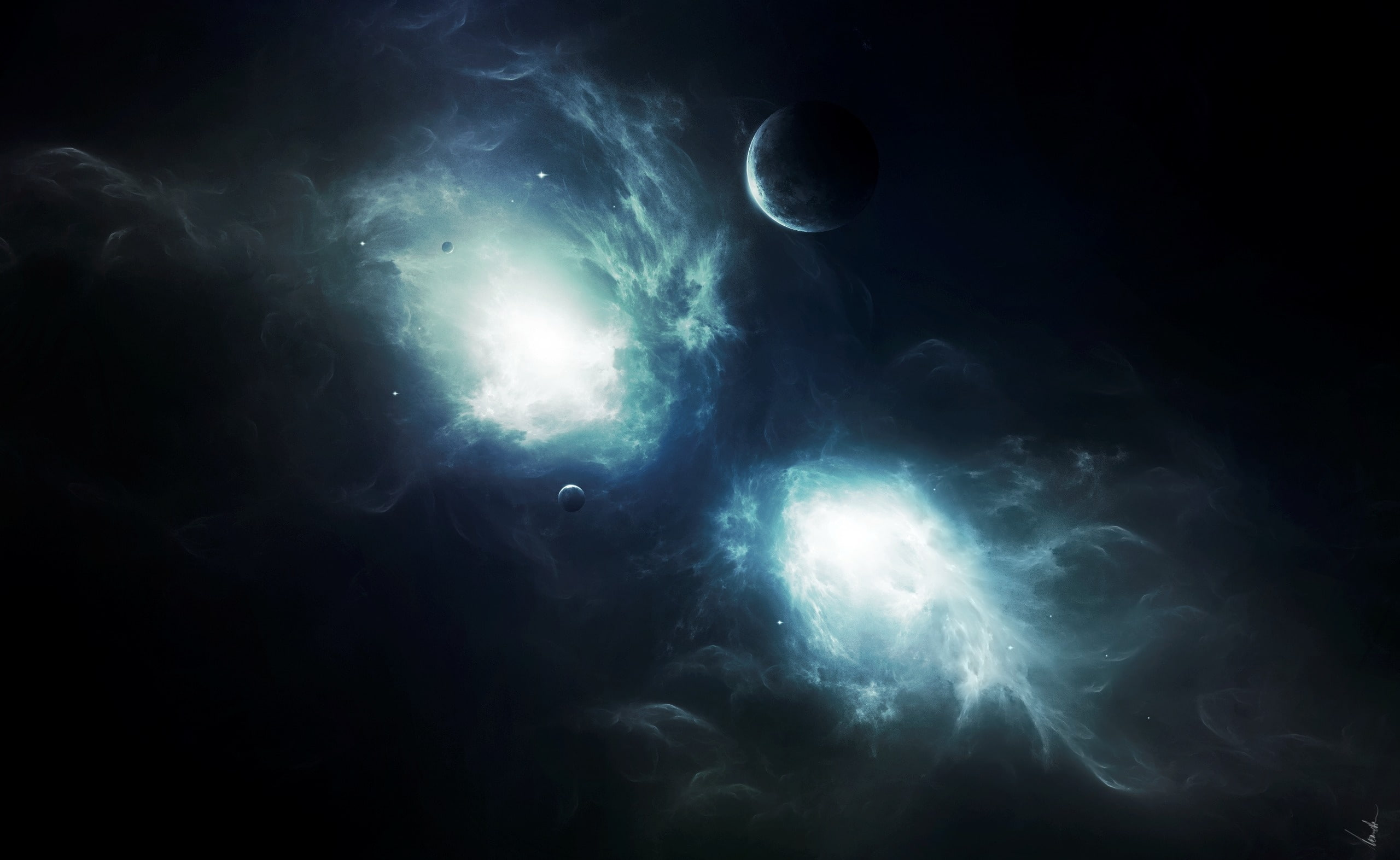 scenics - nature, night, science, outdoors, spooky, astronomy, tranquility, moon, smoke - physical structure, planet, star - space, dark, cloud - sky, sky, HD Wallpaper