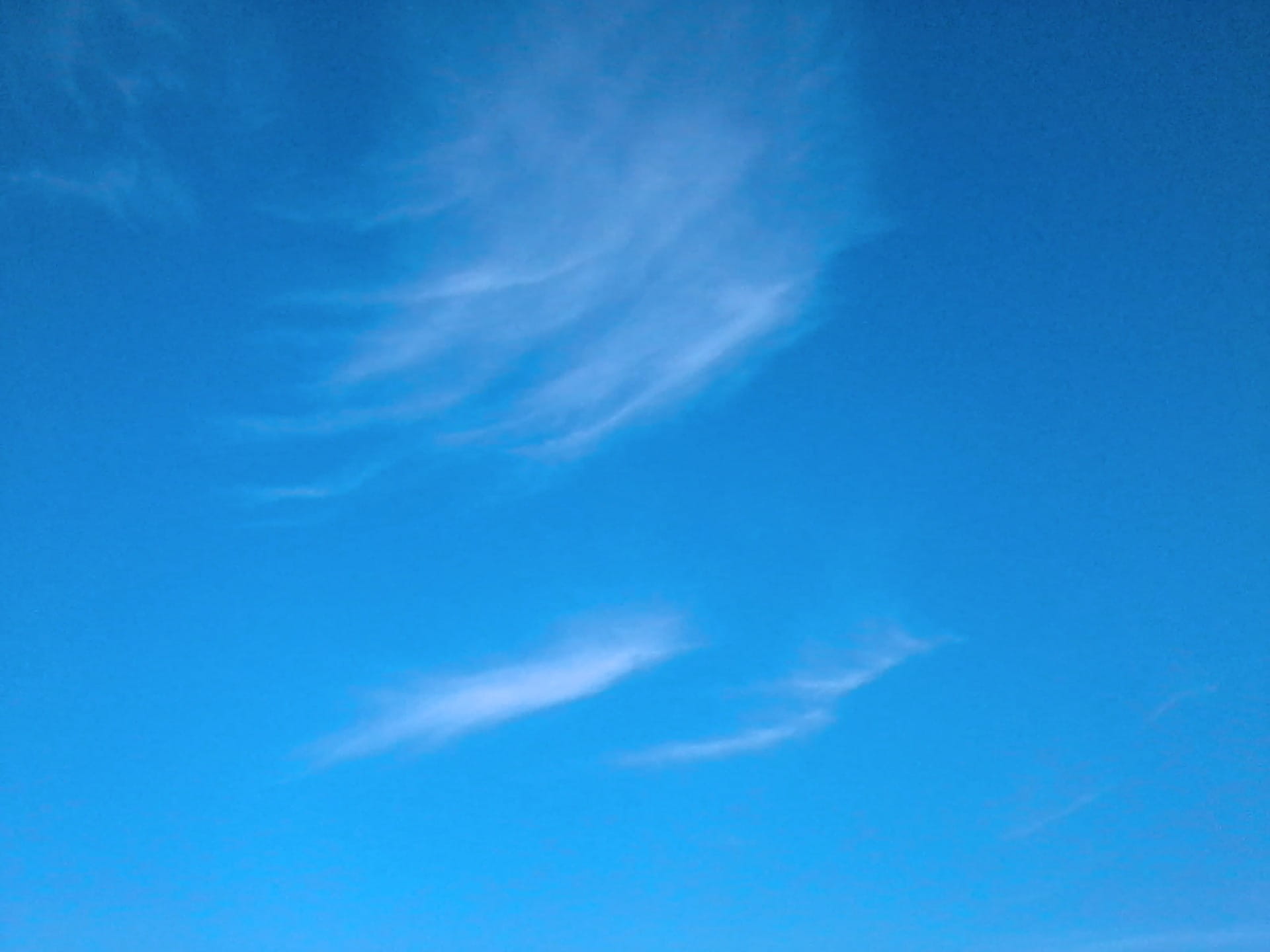 white color, outdoor, Weather, beauty in nature, wind, scenic, peace, wispy, ozone, outdoors, Sky, heavens, purity, 1080P, copy space, sky only, tranquility, HD Wallpaper
