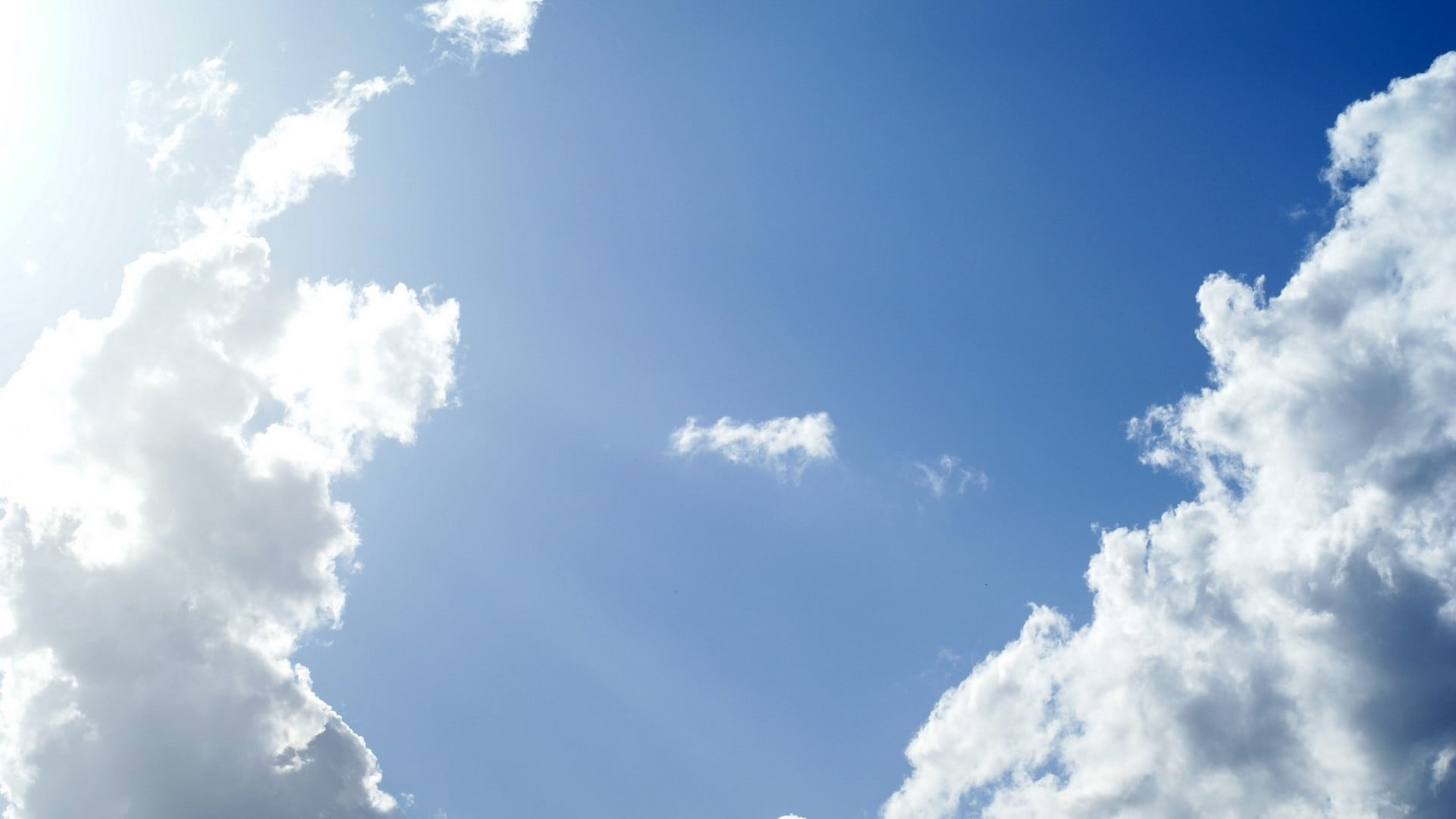clouds, fluffy, white color, cloudscape, bright, holiday, environment, outdoors, beauty in nature, meteorology, sunlight, nature, wind, cumulus, tranquil scene, HD Wallpaper