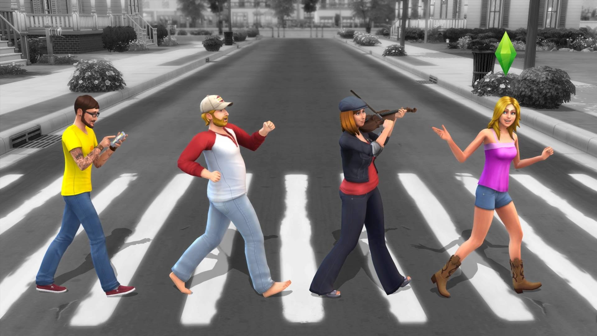1080P, The Sims 4, HD Wallpaper